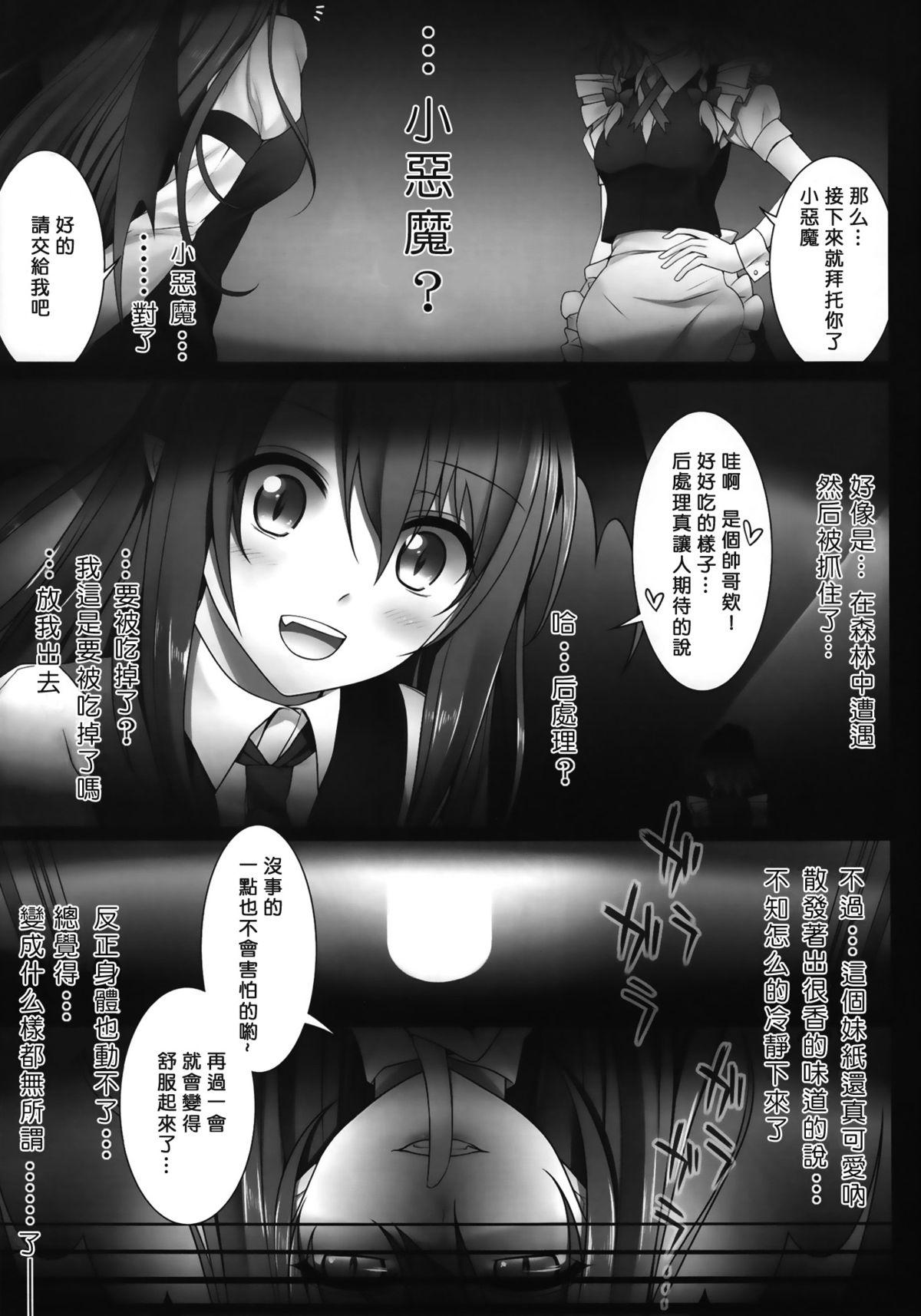 悪魔でイけにえ!(C86) [Erostellus (Miel)]  (東方Project) [中国翻訳](22页)