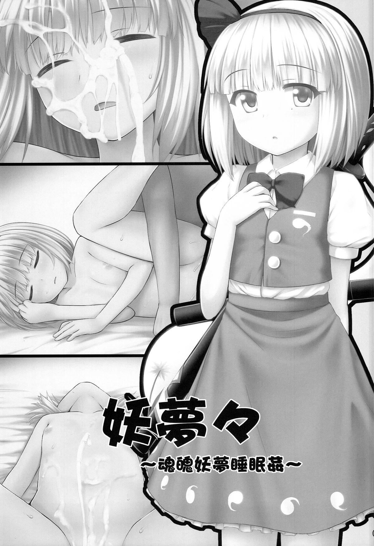 妖夢々 魂魄妖夢睡眠姦(C86) [腹痛起こす (悔王)]  (東方Project) [中国翻訳](37页)