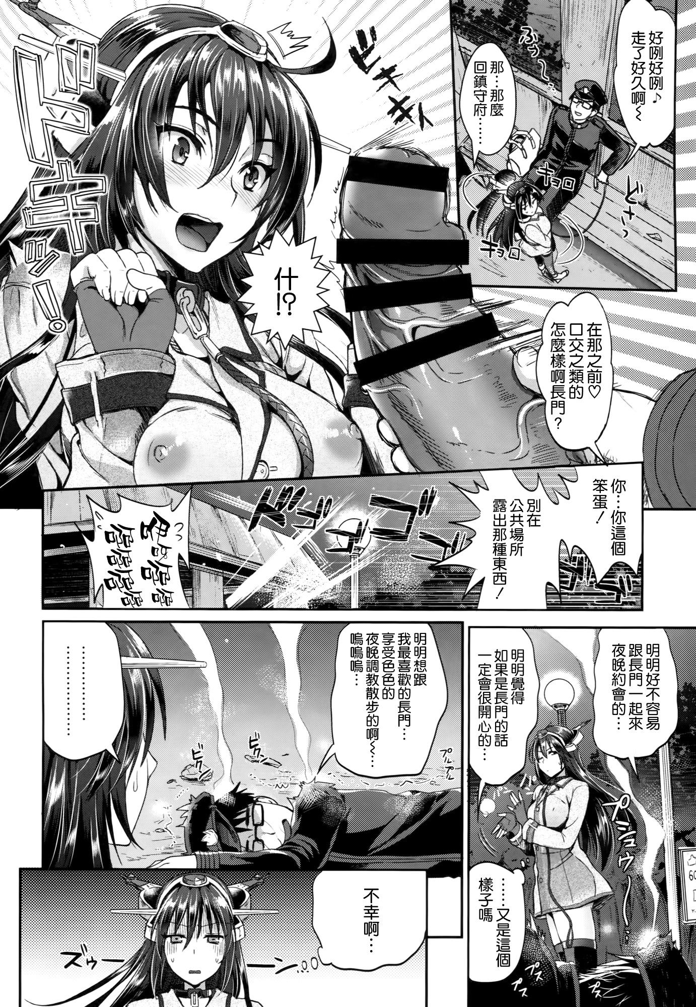 戦艦長門と変態提督(C87) [ユリルラリカ (小島紗, Lazu)]  (其ノ弐) (艦隊これくしょん -艦これ-) [中国翻訳](34页)