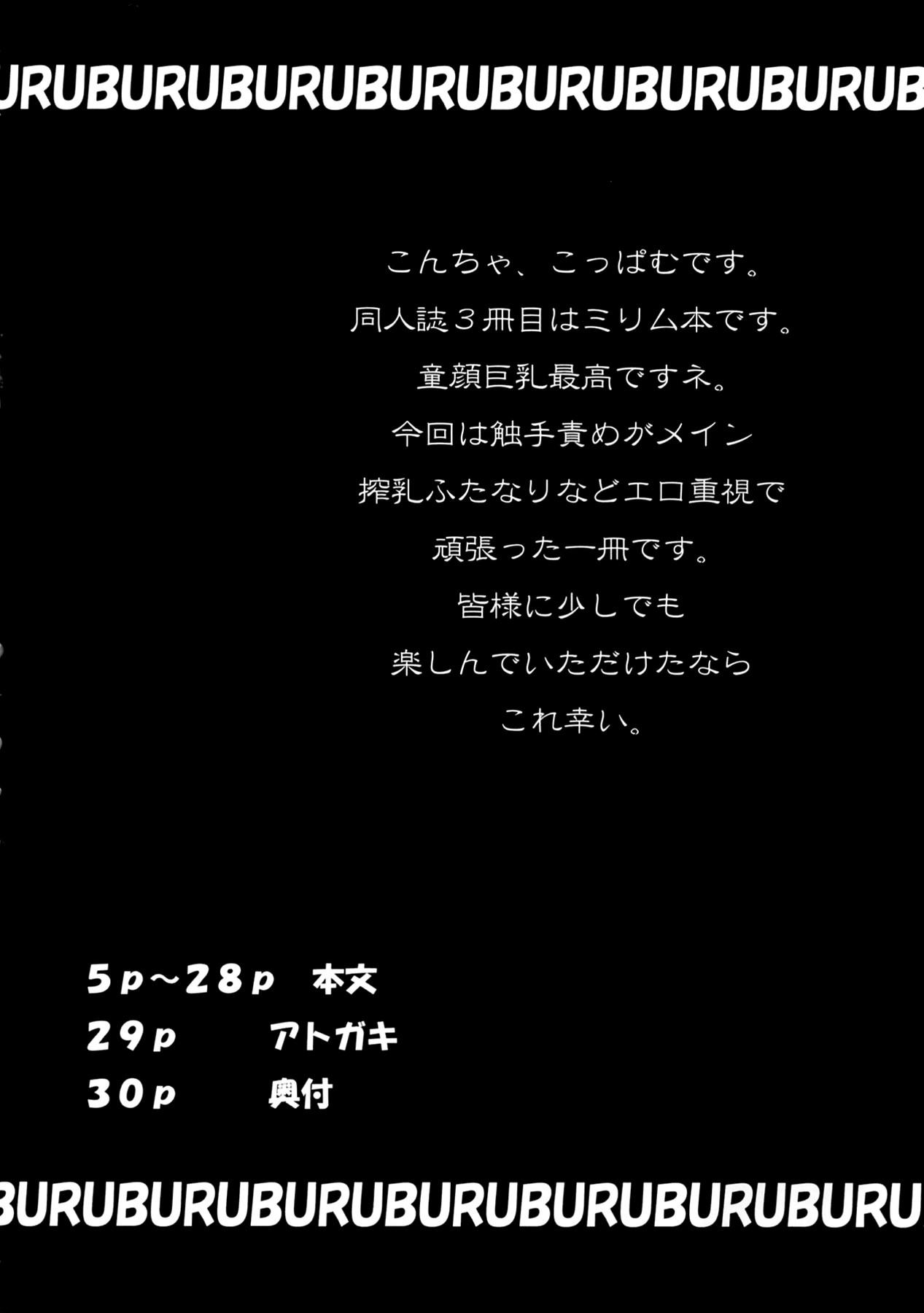 超振動で悶絶するミリムに触手をけしかける本(C83) [ぱむの巣 (こっぱむ)]  (クイーンズブレイド) [中国翻訳](32页)