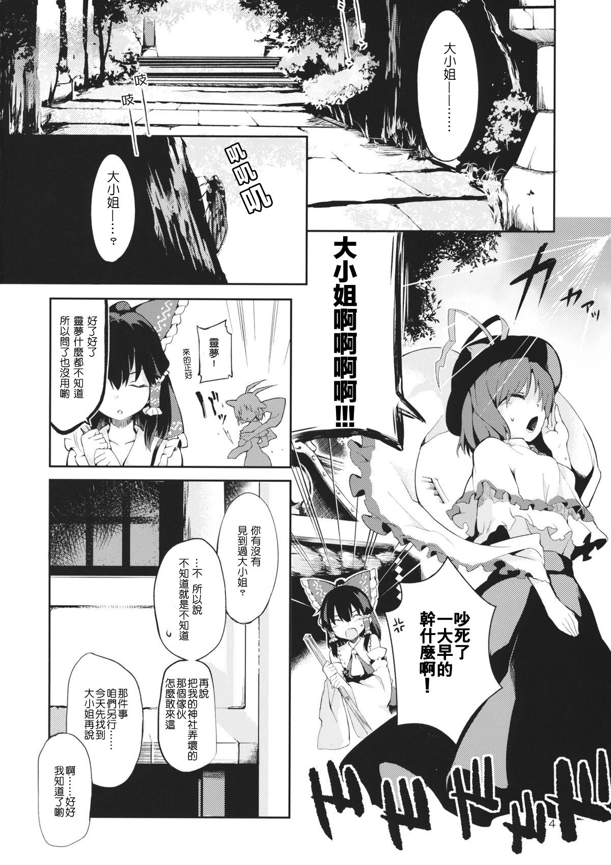 天人桃娘(紅楼夢10) [IRIOMOTE (沙流)]  (東方Project) [中国翻訳](26页)