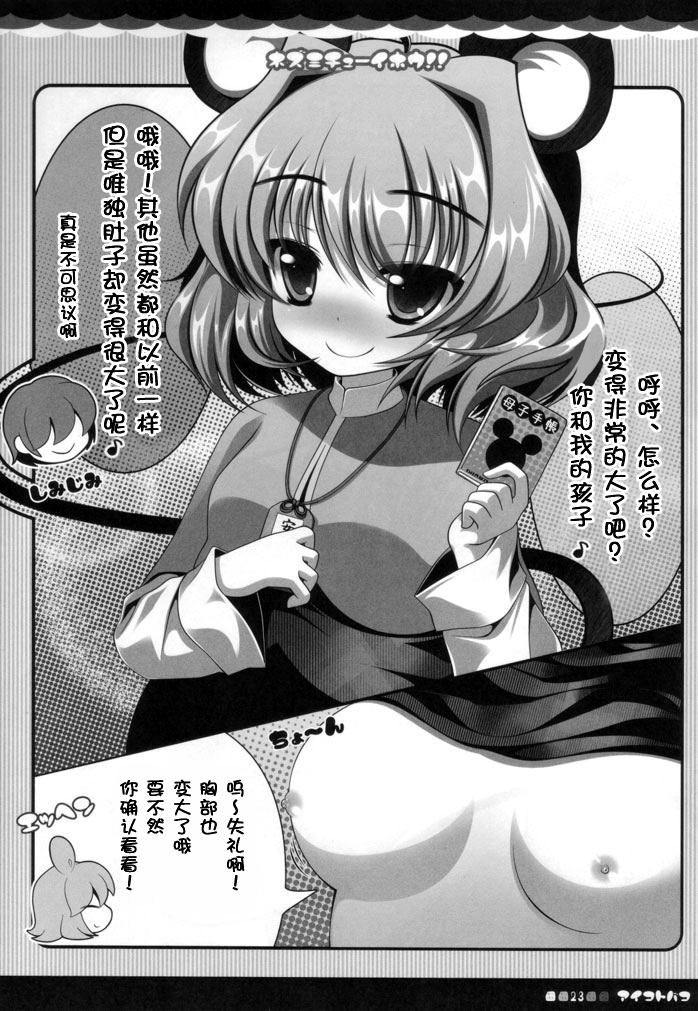 ネズミチューイホウ！！(みみけっと 23) [アイコトバコ (ごりやく)]  (東方Project) [中国翻訳](32页)