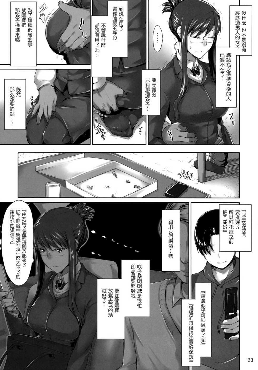 咲子さんノ男杏事情(C76) [MTSP (Jin)]  (オリジナル)[CREILAVAC自漢化] [無修正](75页)