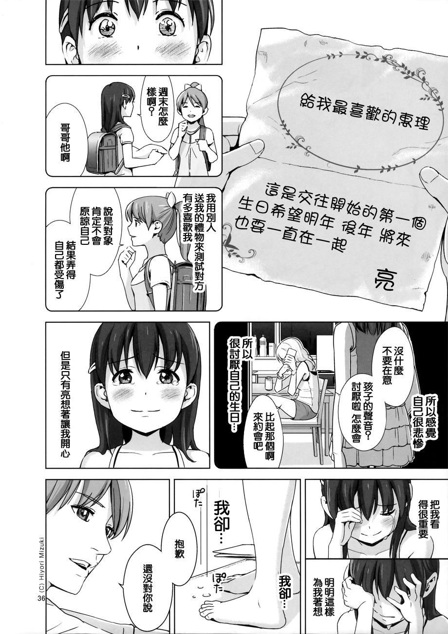 スクミズシンドローム 3(COMIC1☆9) [ひよりみのソラ (陽寄瑞貴)]  [中国翻訳](43页)