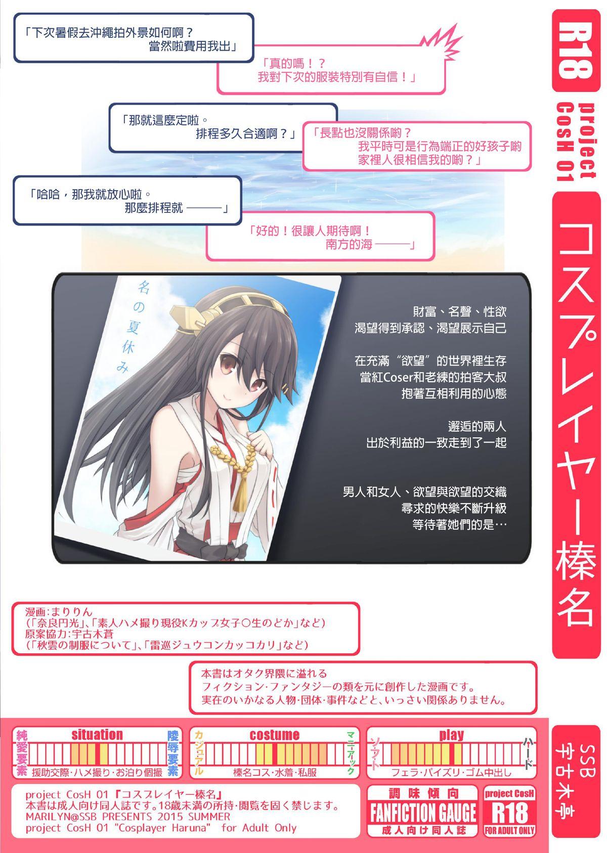 コスプレイヤー榛名[SSB (まりりん)]  (艦隊これくしょん -艦これ-) [中国翻訳] [DL版](31页)