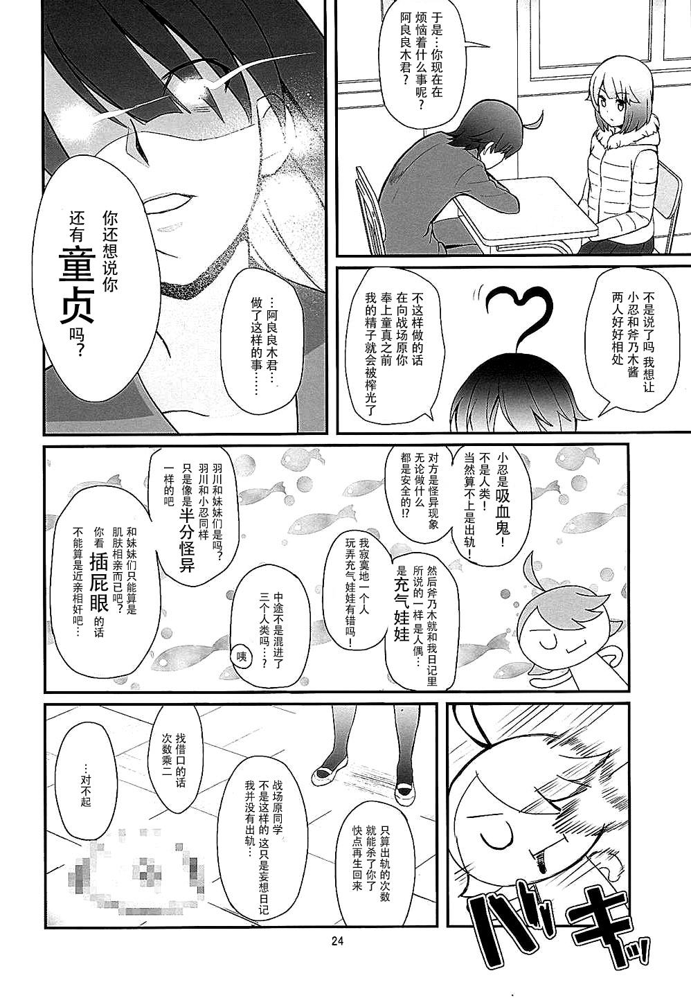 パチ物語 Part10 こよみダイアリー(C88) [薬味紅生姜]  (化物語) [中国翻訳](30页)