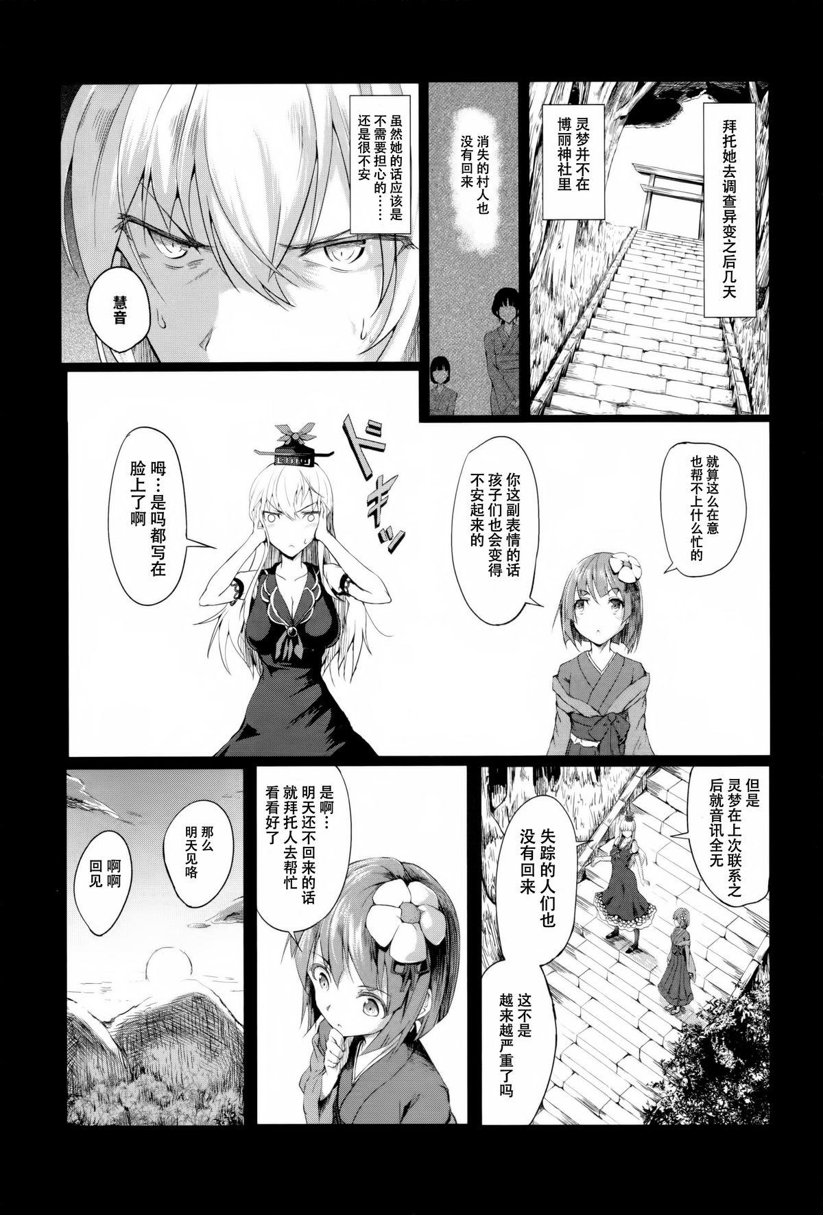 幻想奇獣空間肆(C88) [和田マウンテン (「タカシ」)]  (東方Project) [中国翻訳](28页)