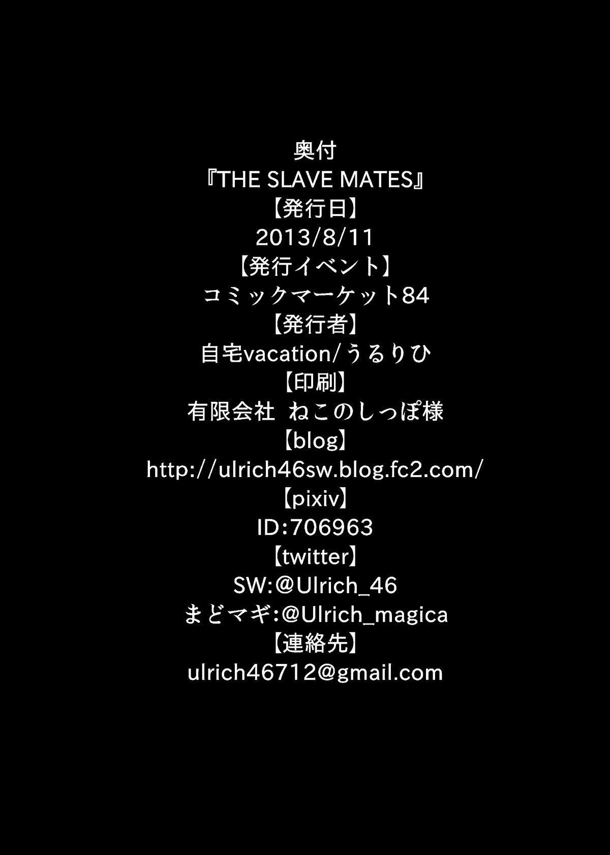 THE SLAVE MATES[自宅vacation (うるりひ)]  (ストライクウィッチーズ) [中国翻訳] [DL版](31页)