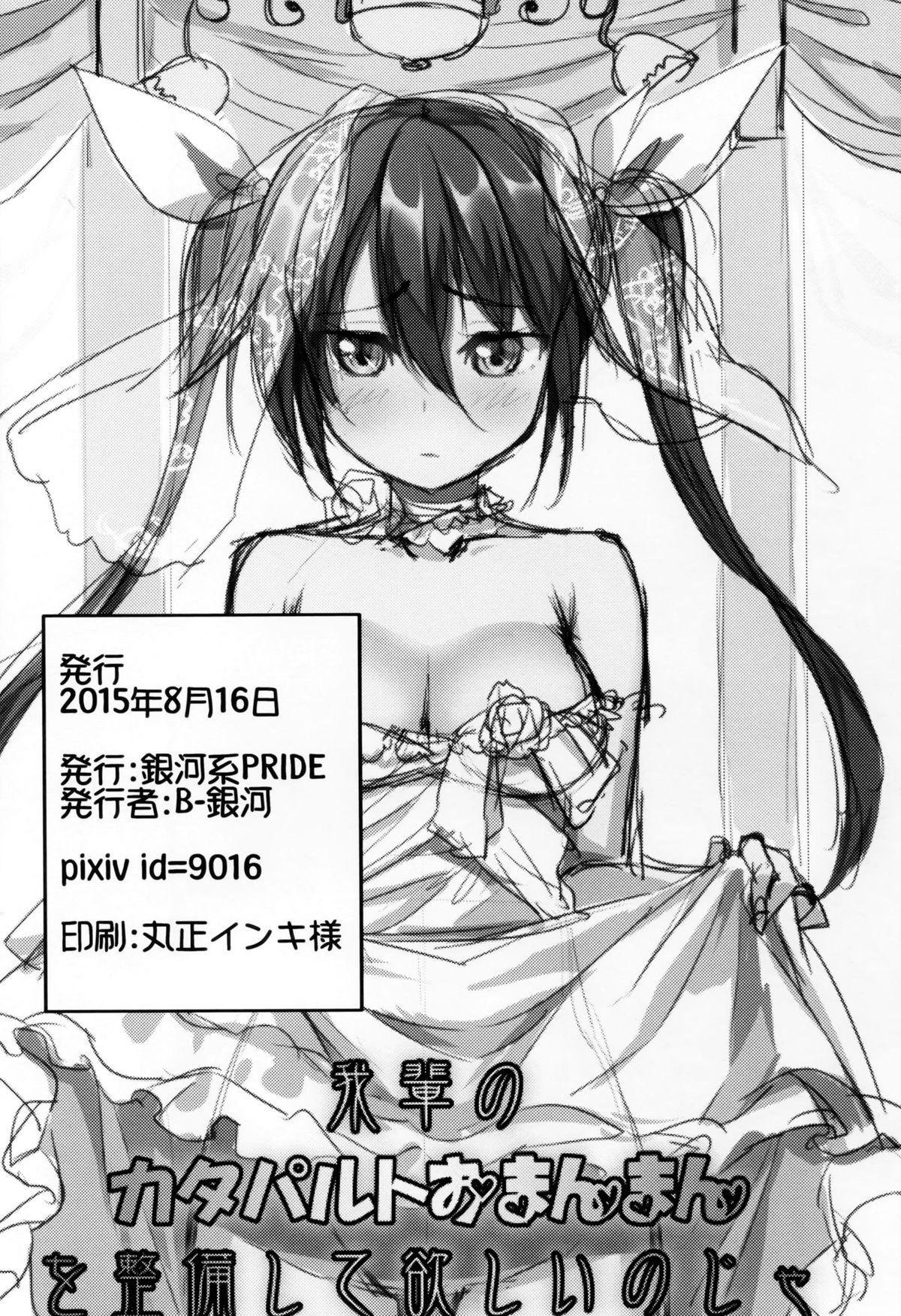 我輩のカタパルトおまんまんを整備して欲しいのじゃ(C88) [銀河系PRIDE (B-銀河)]  (艦隊これくしょん -艦これ-) [中国翻訳](29页)