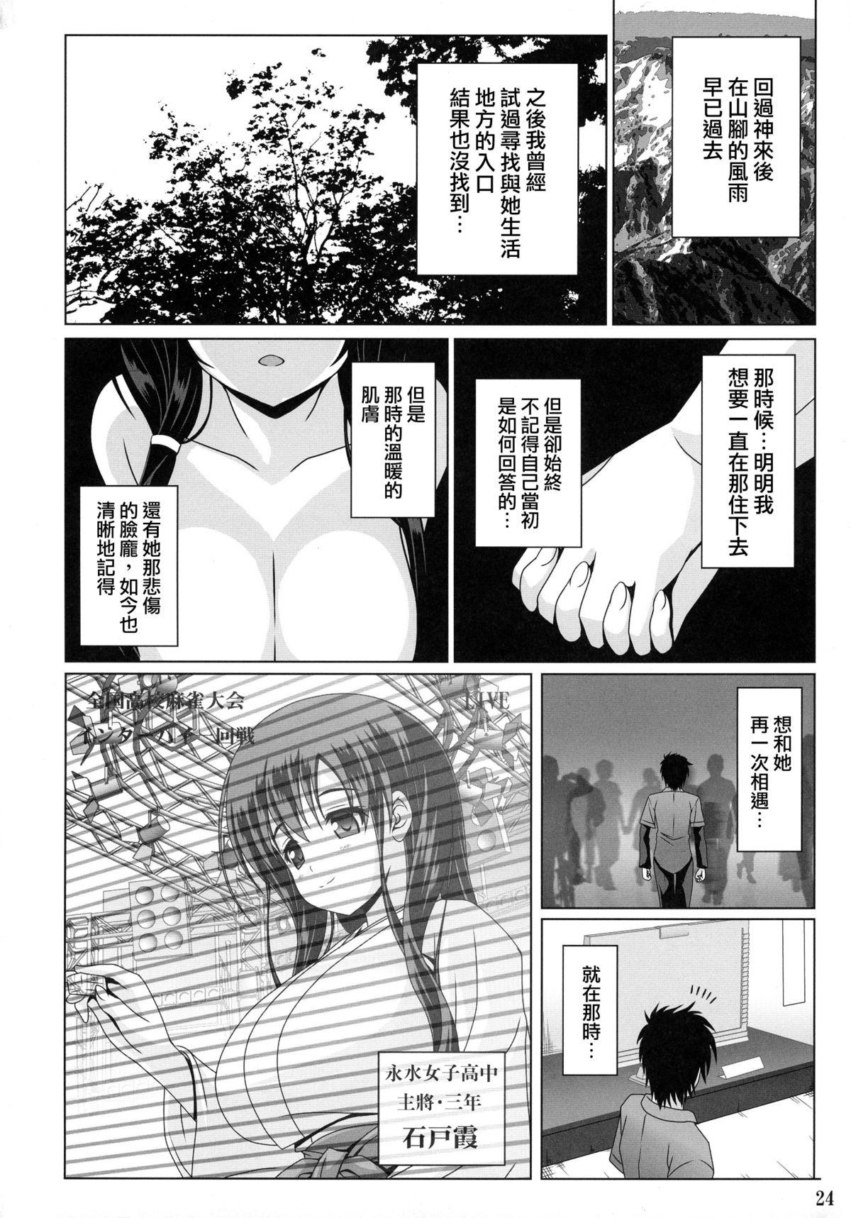 霞ノ詩(C88) [のりたま御膳 (のりたま)]  (咲-Saki-) [中国翻訳](27页)