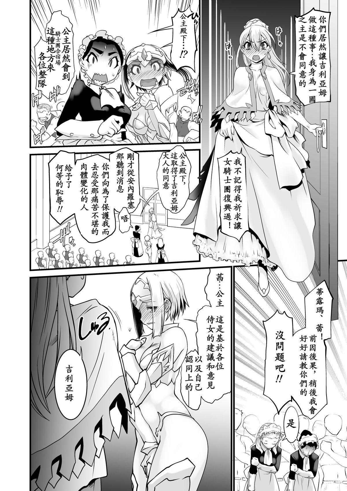 騎士団長壊落ス 女身変化に屈した騎士 第2章[龍企画 (龍炎狼牙)]  [中国翻訳] [DL版](31页)