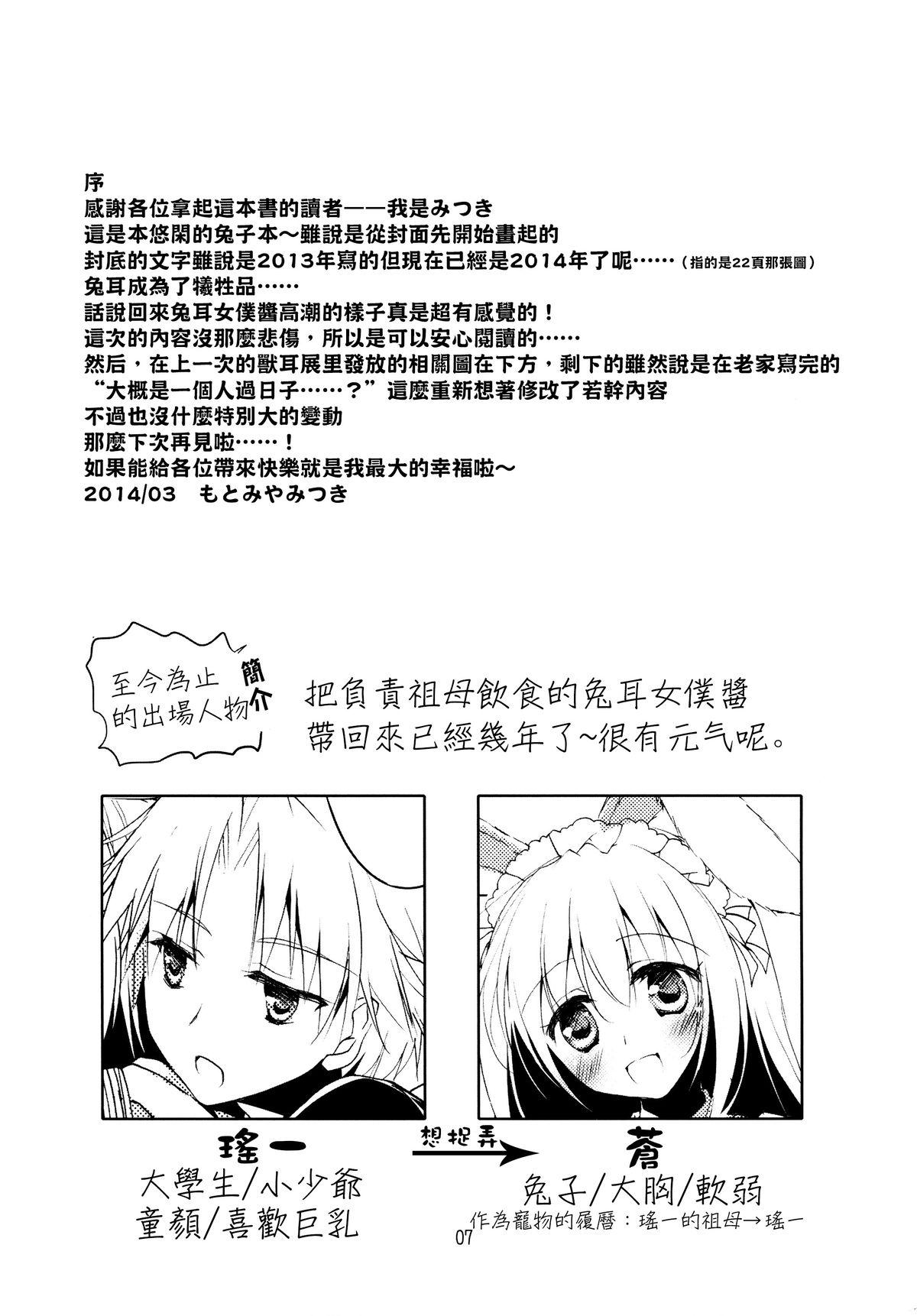 Imitation Rabbey 2(みみけっと30) [FRAC (もとみやみつき)]  [中国翻訳](24页)