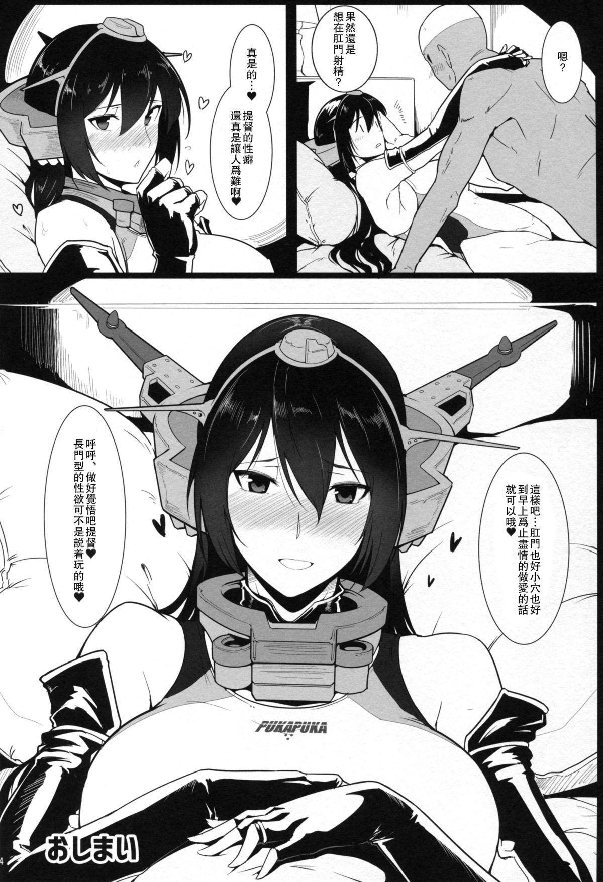 愛しの競泳水着インストラクター 戦艦長門(C89) [ほっけばいん! (はるこん)]  (艦隊これくしょん -艦これ-) [中国翻訳](26页)