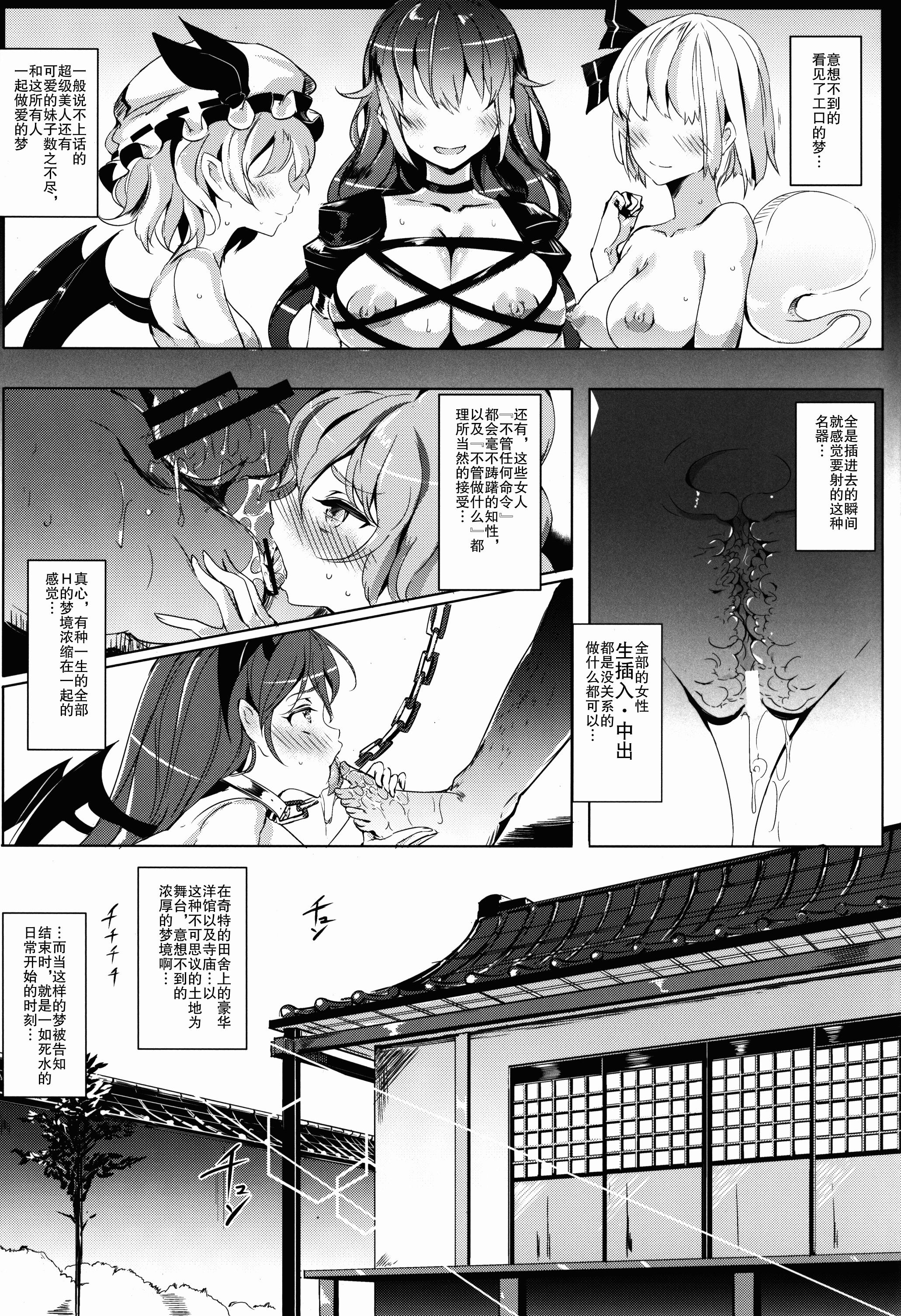 おいでませ!!自由風俗幻想郷2泊3日の旅 弥生(C86) [にゅう工房 (にゅう)]  (東方Project) [中国翻訳](37页)