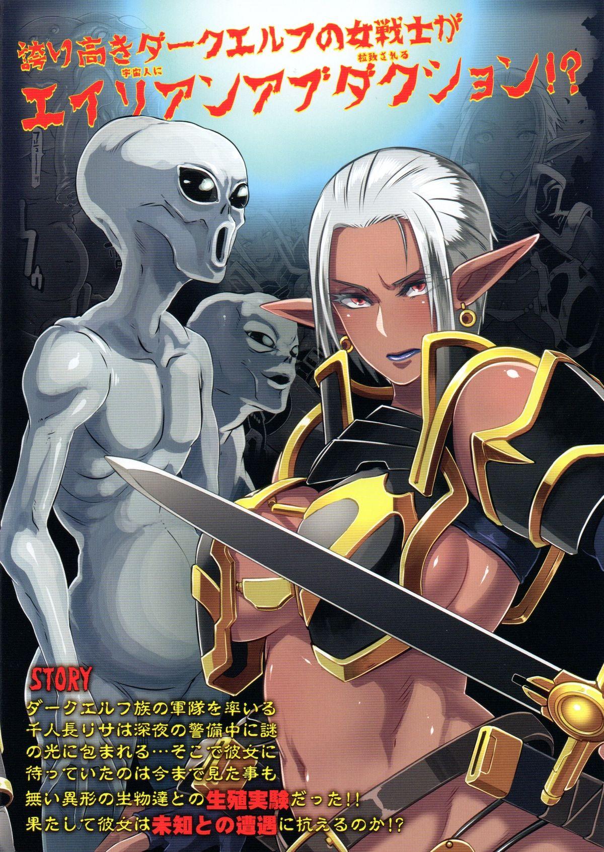 DARK ELF vs ALIEN(C89) [EROQUIS! (ブッチャーU)]  [中国翻訳](30页)