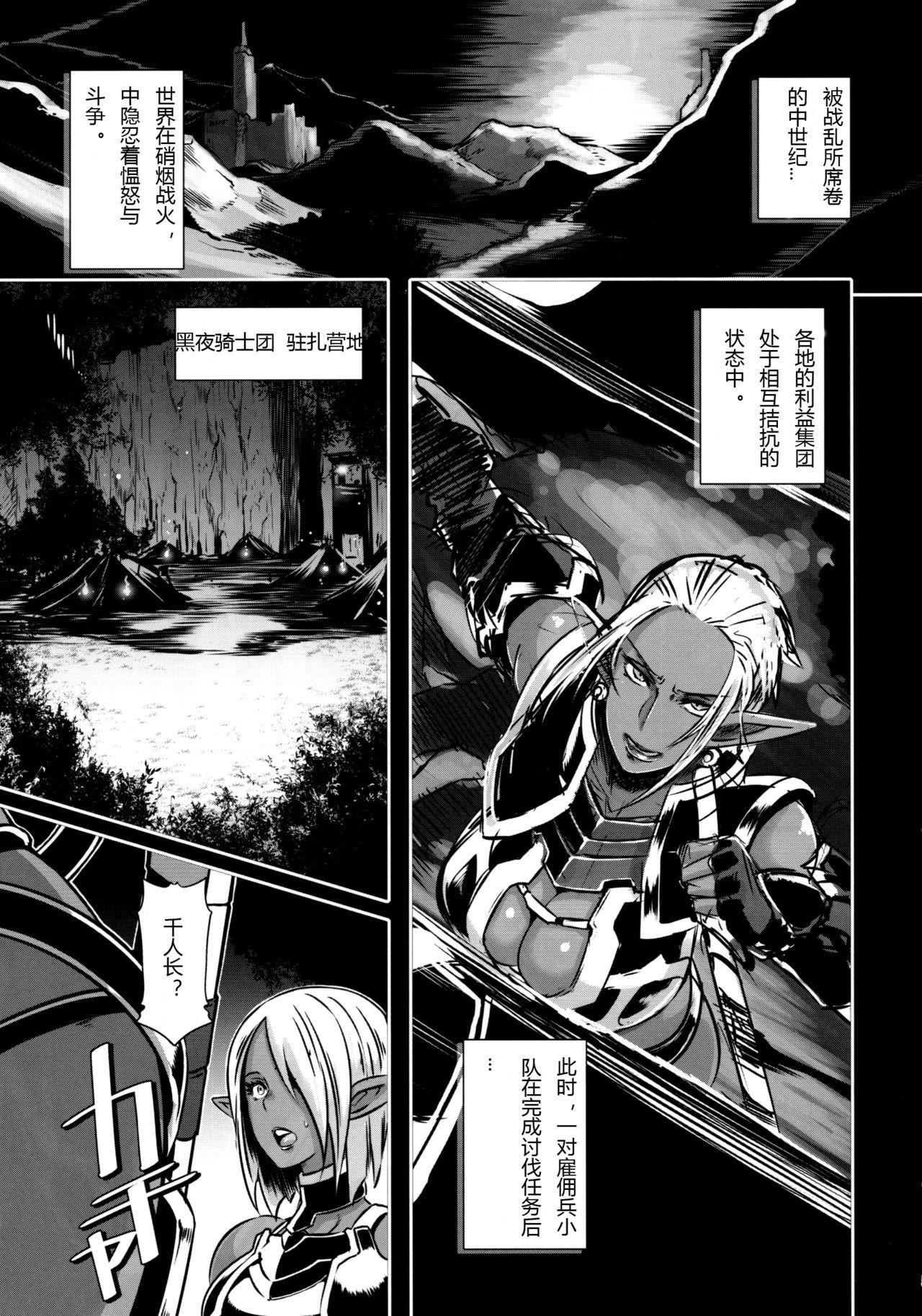 DARK ELF vs ALIEN(C89) [EROQUIS! (ブッチャーU)]  [中国翻訳](30页)