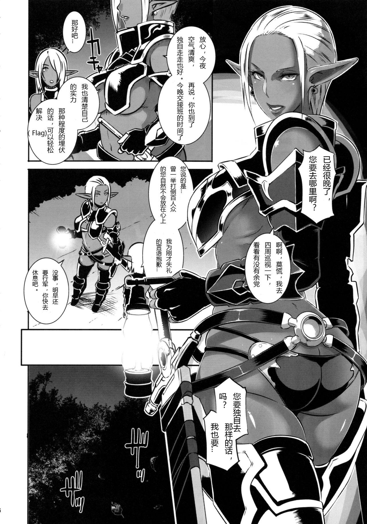 DARK ELF vs ALIEN(C89) [EROQUIS! (ブッチャーU)]  [中国翻訳](30页)