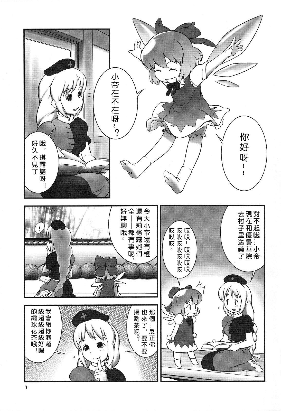 でるでるちるの(C79) [ゴールデンチューブ (おぐ)]  (東方Project) [中国翻訳](22页)