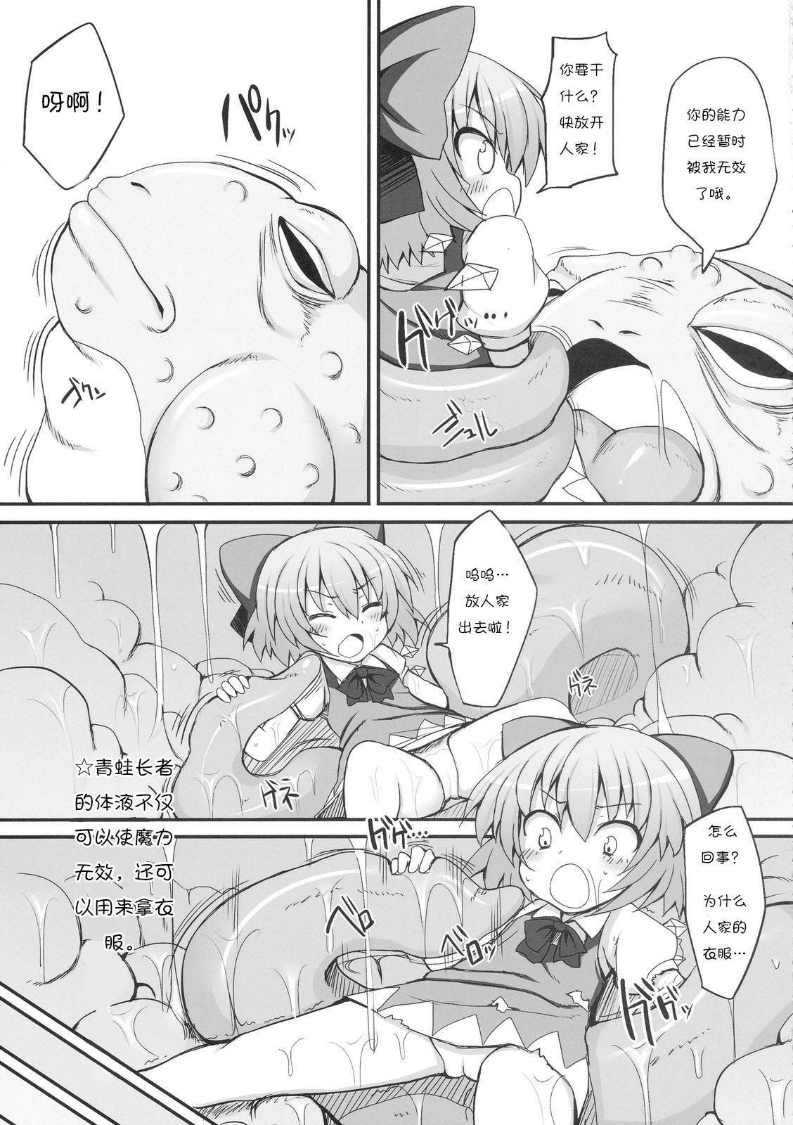 チルノ大ピンチ!～カエルの復讐編～(例大祭7) [Marked-two (まーくん)]  (東方Project) [中国翻訳](32页)