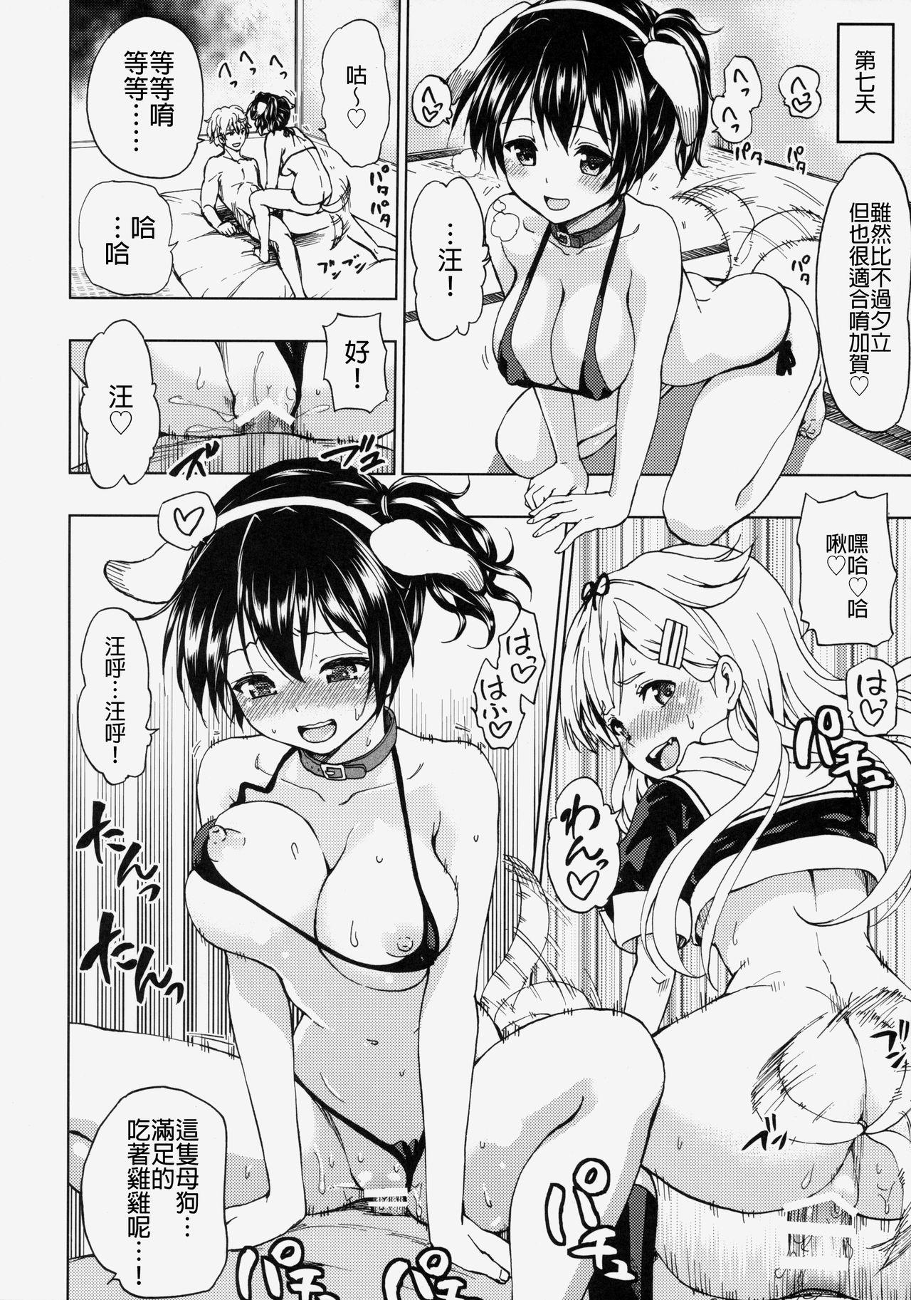 加賀さんと新婚生活 その2(C86) [ツン研 (Men&#x27;s)]  (艦隊これくしょん -艦これ-) [中国翻訳](26页)