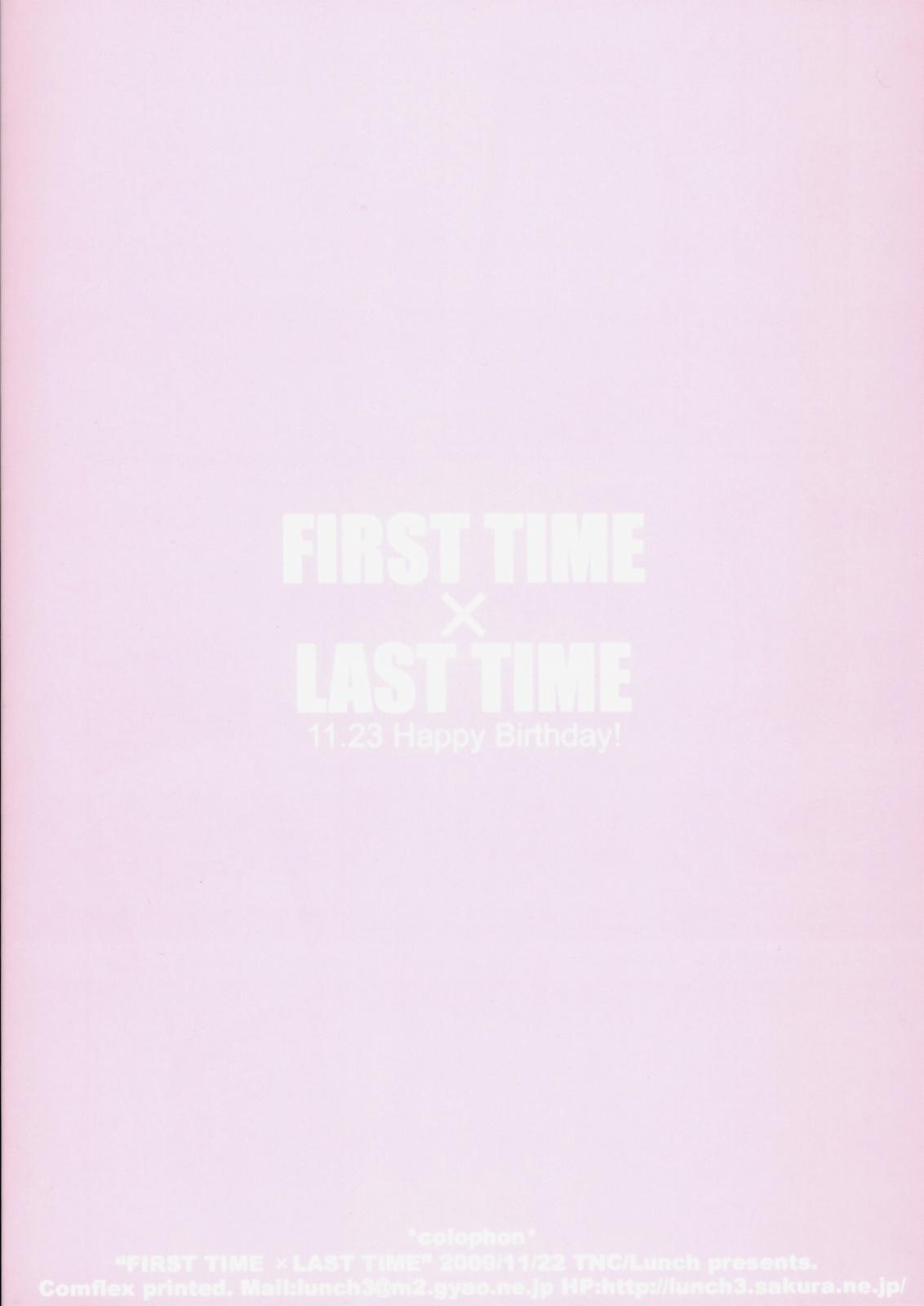 FIRST TIME × LAST TIME[TNC. (らんち)]  (アイドルマスター) [中国翻訳](40页)