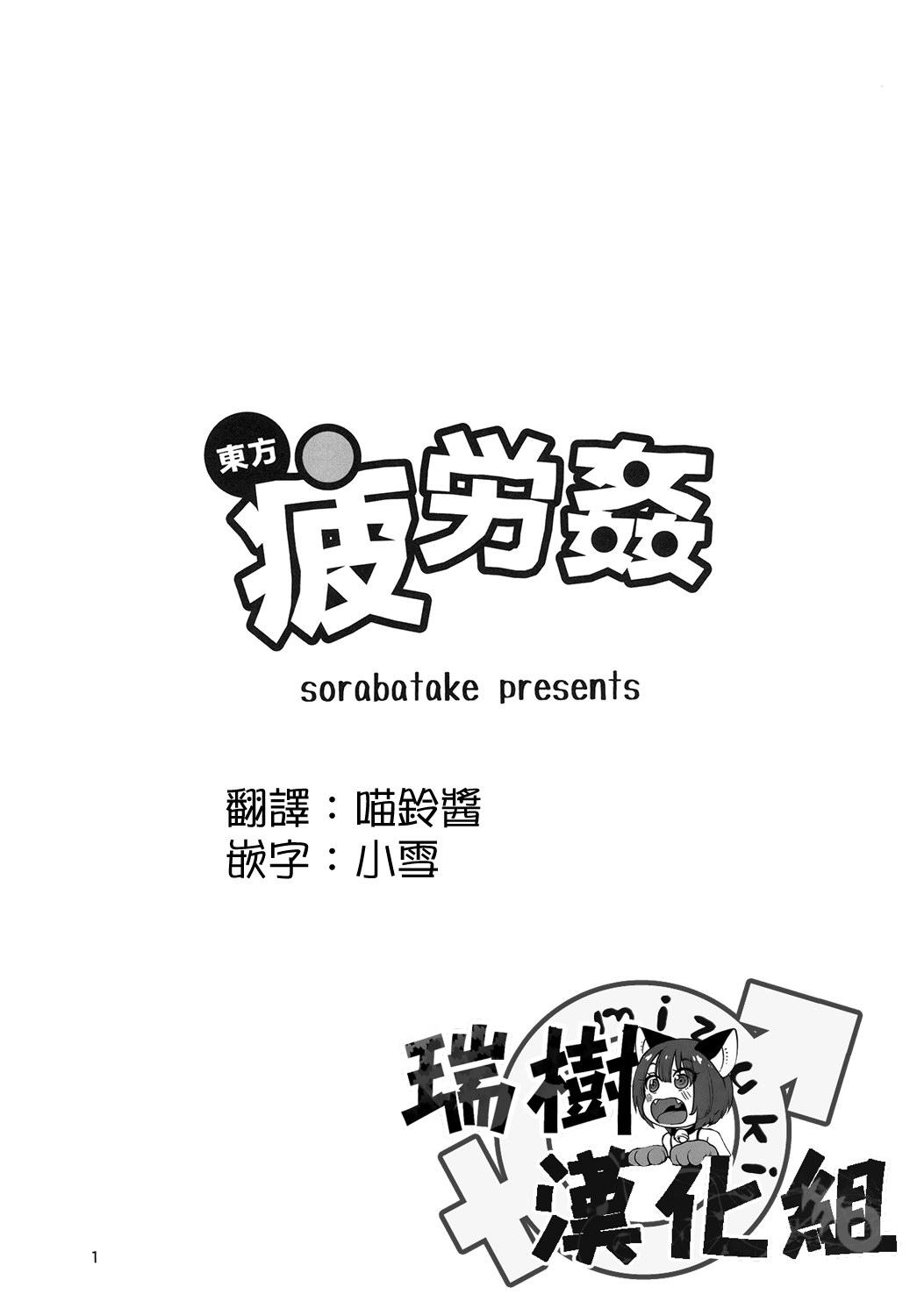 東方疲労姦(C90) [そらばたけ ([email protected])]  (東方Project) [中国翻訳](23页)