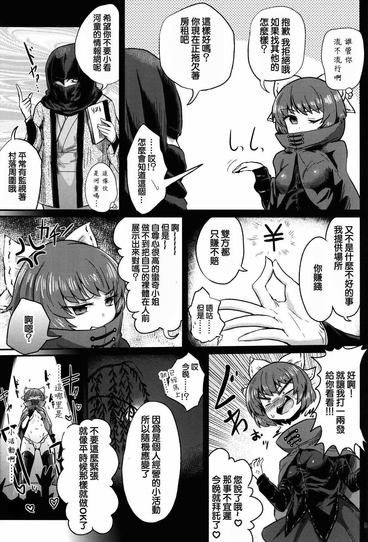 柳の下のふたなりオナニーショー(秋季例大祭3) [蒟蒻鍋 (magifuro蒟蒻)]  (東方Project) [中国翻訳](20页)