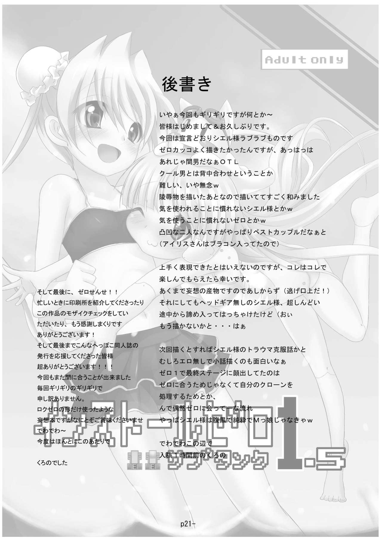 install zero 1.5(C76) [くろのとくろえ (くろの)]  (ロックマンゼロ) [中国翻訳](20页)