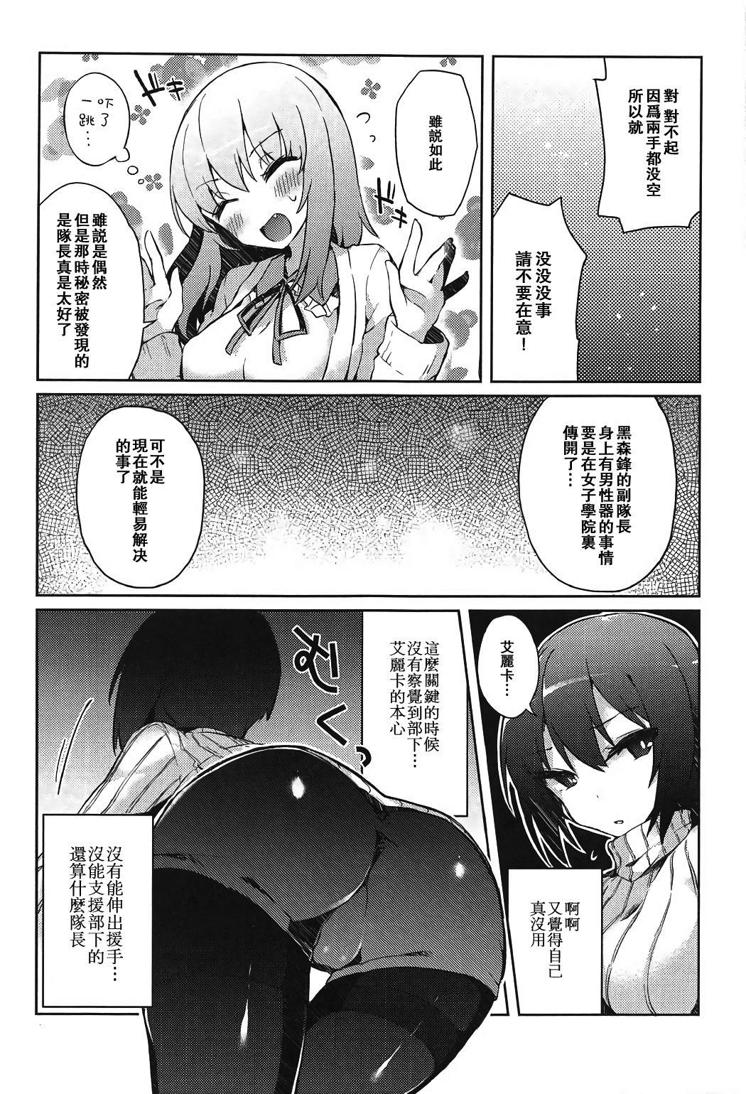 ふたなりエリカとまほのひみつ II(C91) [てふてふ。 (てふん)]  (ガールズ&amp;パンツァー) [中国翻訳](19页)