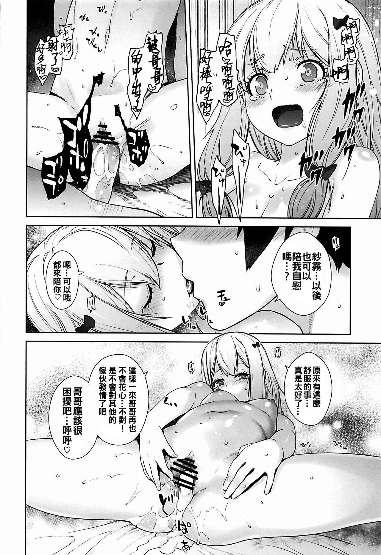 マサムネが妹にオナニーしていいよと言われたので…[紅茶屋 (大塚子虎)]  (エロマンガ先生、ニーア オートマタ) [中国翻訳](36页)