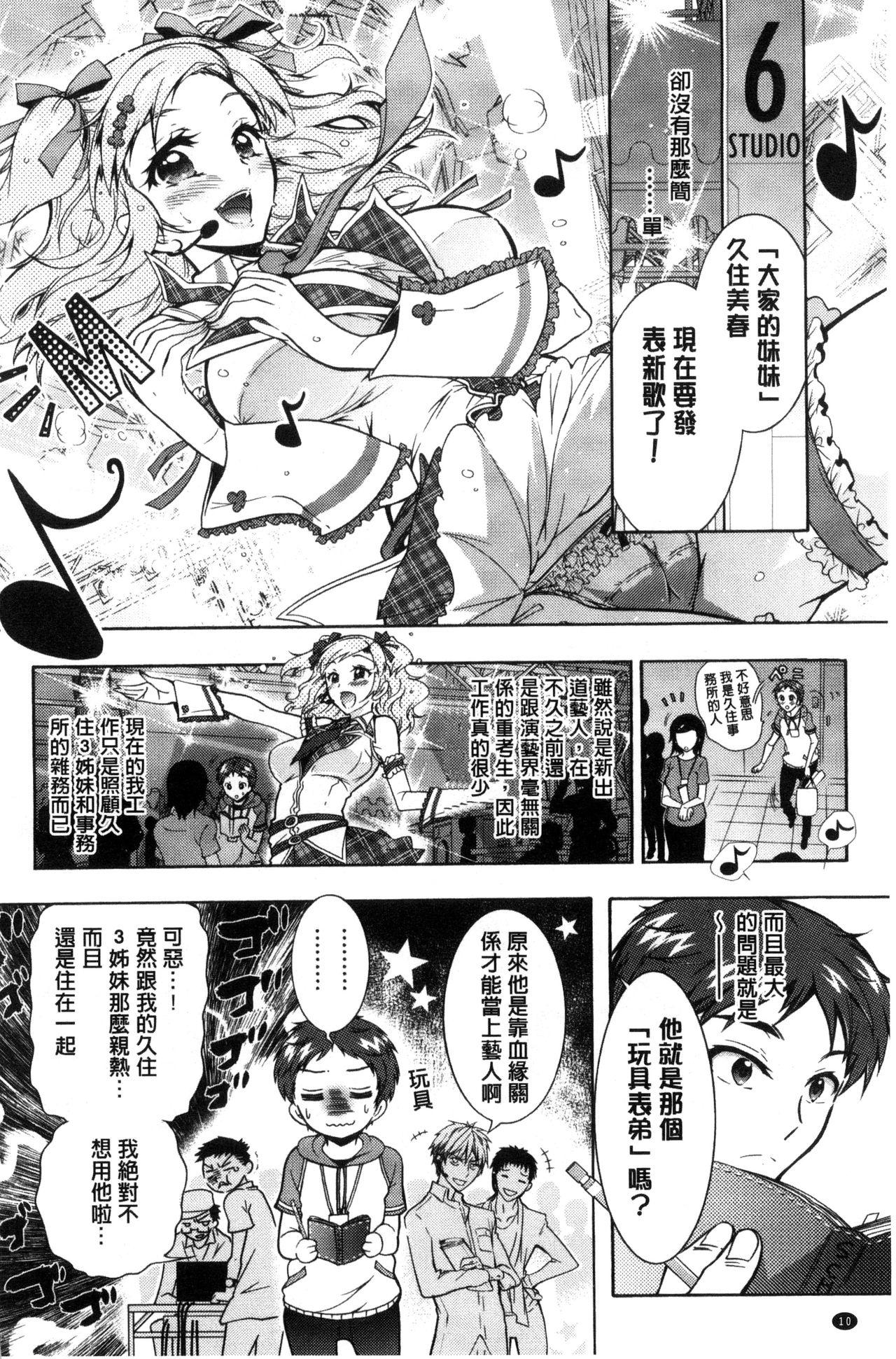 僕が芸能3姉妹の性奴隷になった結果[ほんだありま]  [中国翻訳](197页)