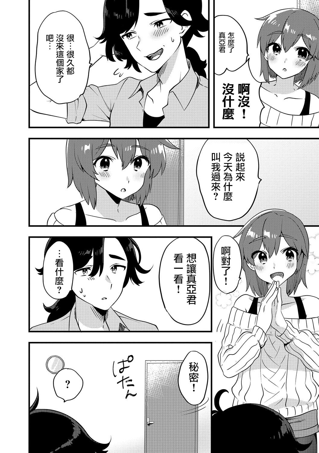 2人は両想い&#8230;?[天ノ雀]  (月刊Web男の娘・れくしょんッ！S Vol.15) [中国翻訳] [DL版](19页)