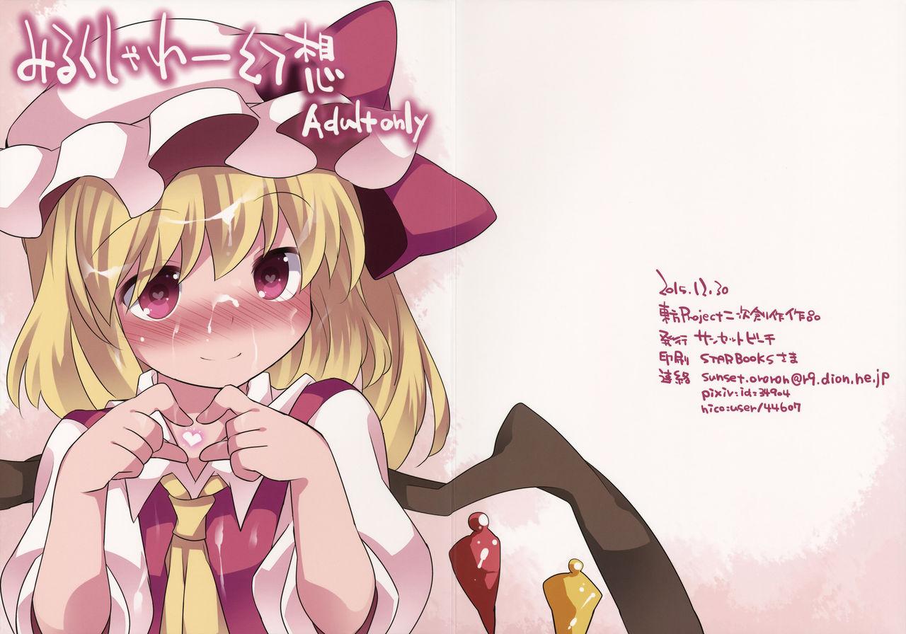 みるくしゃわー幻想(C89) [サンセットビーチ (ハマー)]  (東方Project) [中国翻訳](28页)