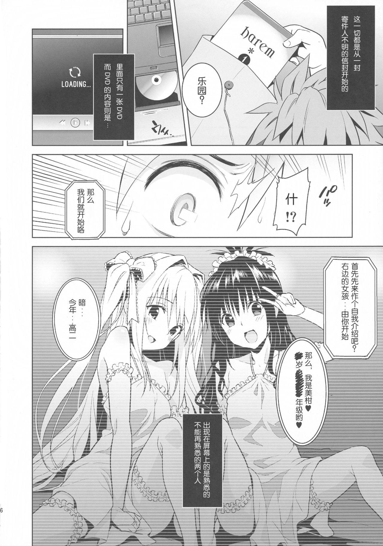 harem end(C90) [sin-maniax (轟真)]  (ToLOVEる -とらぶる-) [中国翻訳](24页)