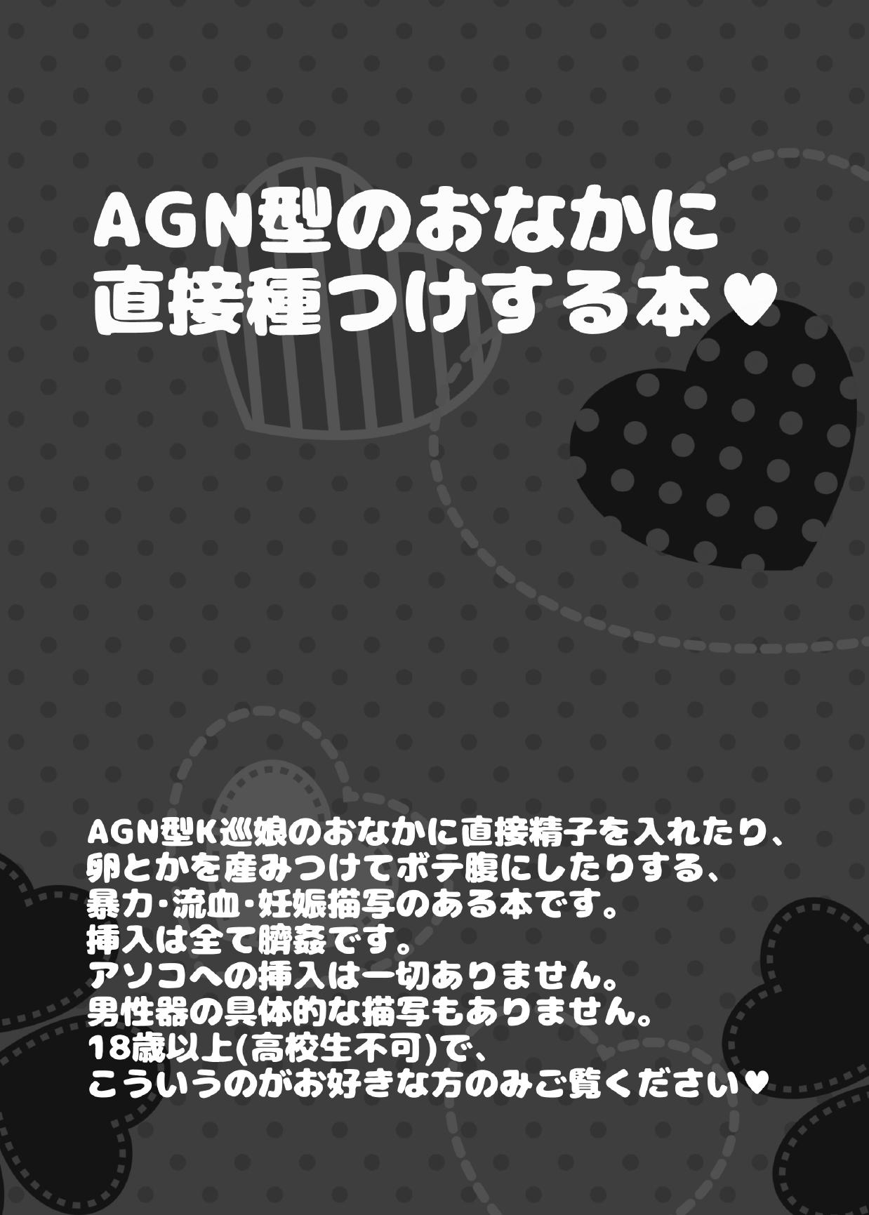 AGN型のおなかに直接種つけする本♥[ばけものがかり (狗狸原)]  (艦隊これくしょん -艦これ-) [中国翻訳] [DL版](19页)