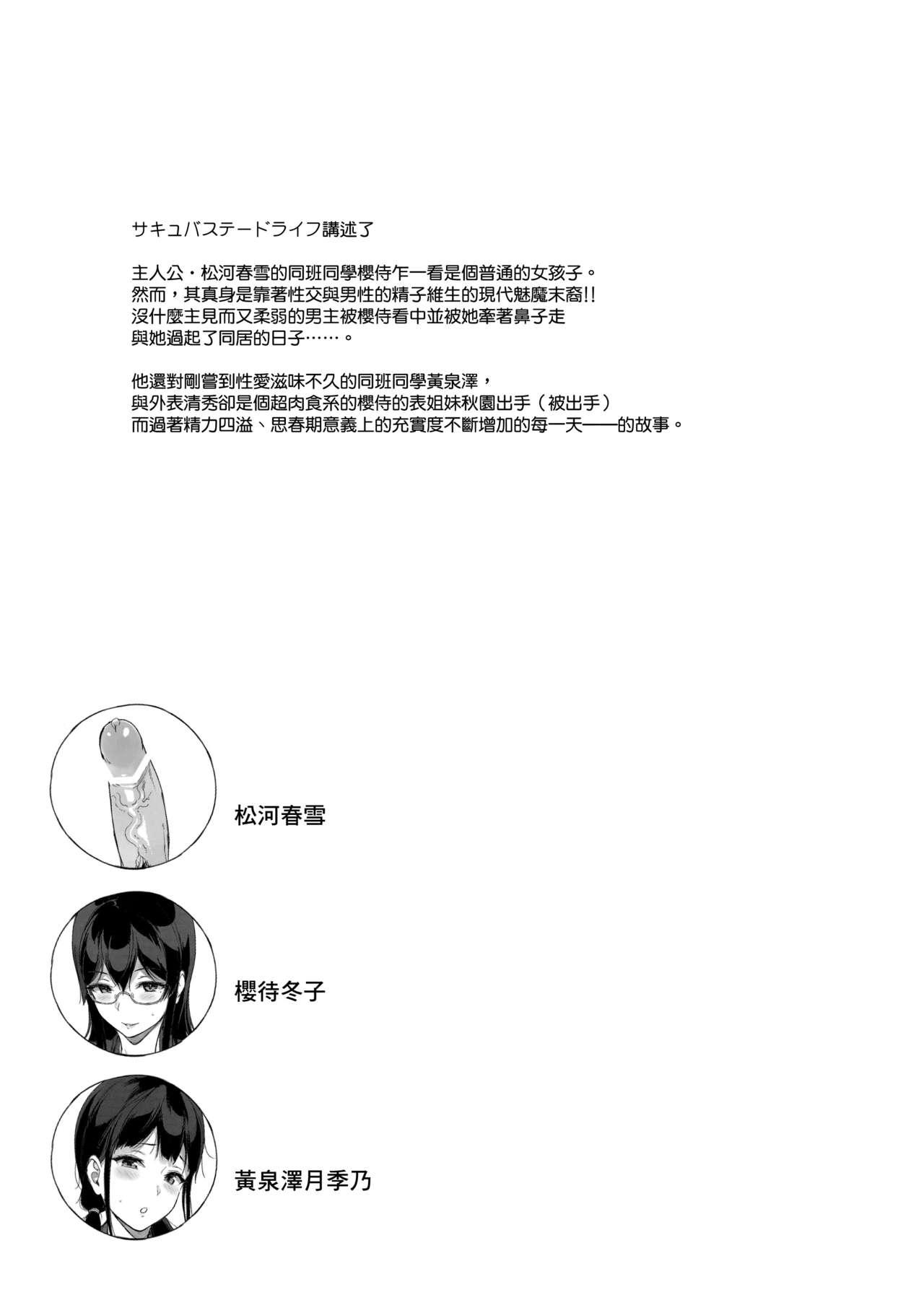 TTH サキュバステードライフ 櫻待さんのおねだりエッチ編[NANIMOSHINAI (笹森トモエ)]  [中国翻訳](9页)