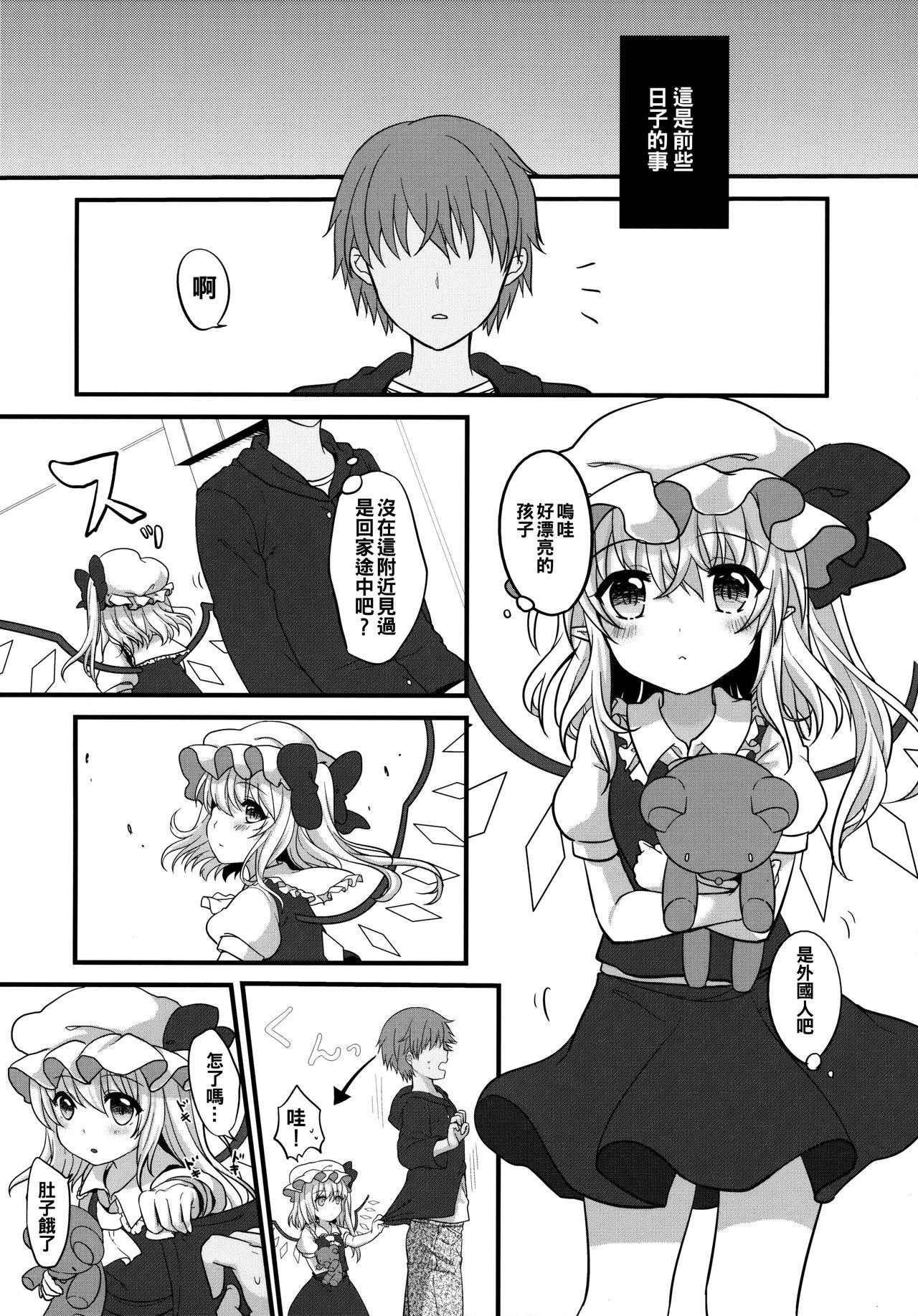 ある日フランちゃんを拾ってきた。(C91) [金魚オリジン (香山リム)]  (東方Project) [中国翻訳](20页)