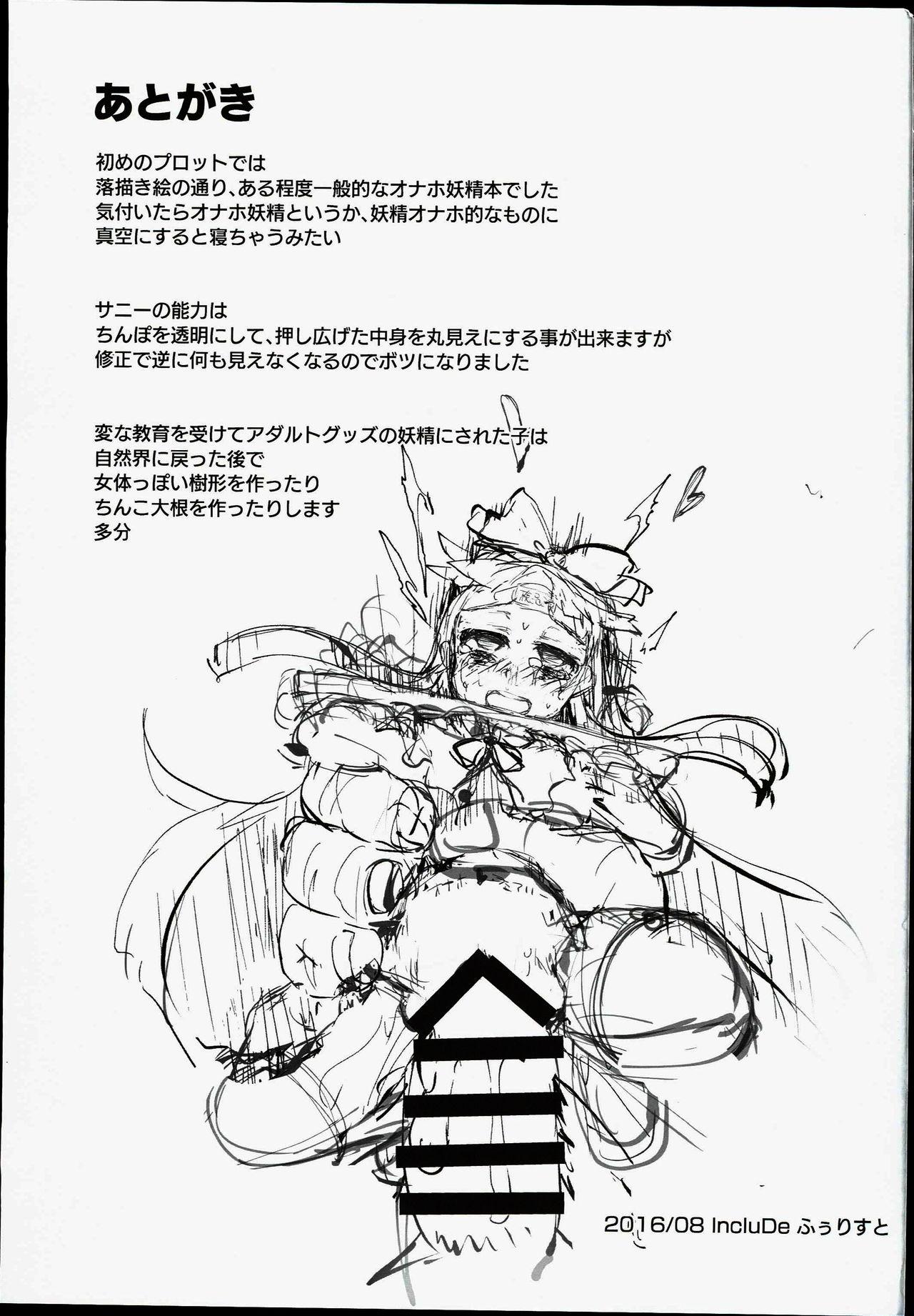 SLS! かわいい妖精をオナホールにしよう(C90) [IncluDe (ふぅりすと)]  (東方Project) [中国翻訳](31页)