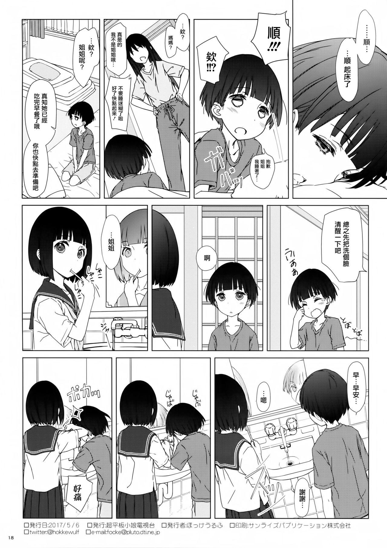 お姉ちゃんと僕と(コミティア120) [超平板小娘電視台 (ほっけうるふ)]  [中国翻訳](20页)