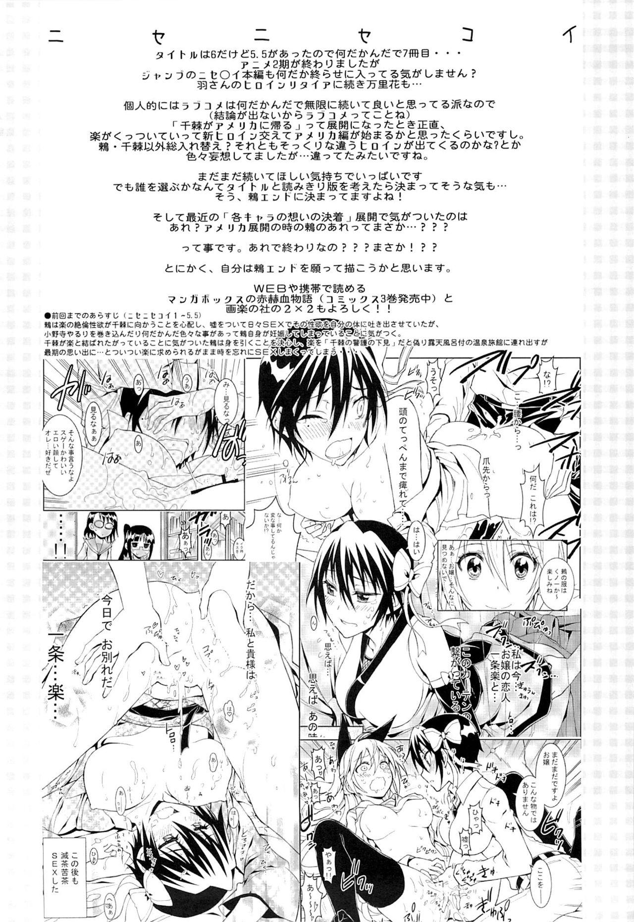 ニセニ○コイ6(C88) [PROJECTハラキリ (介錯)]  (ニセコイ) [中国翻訳](18页)