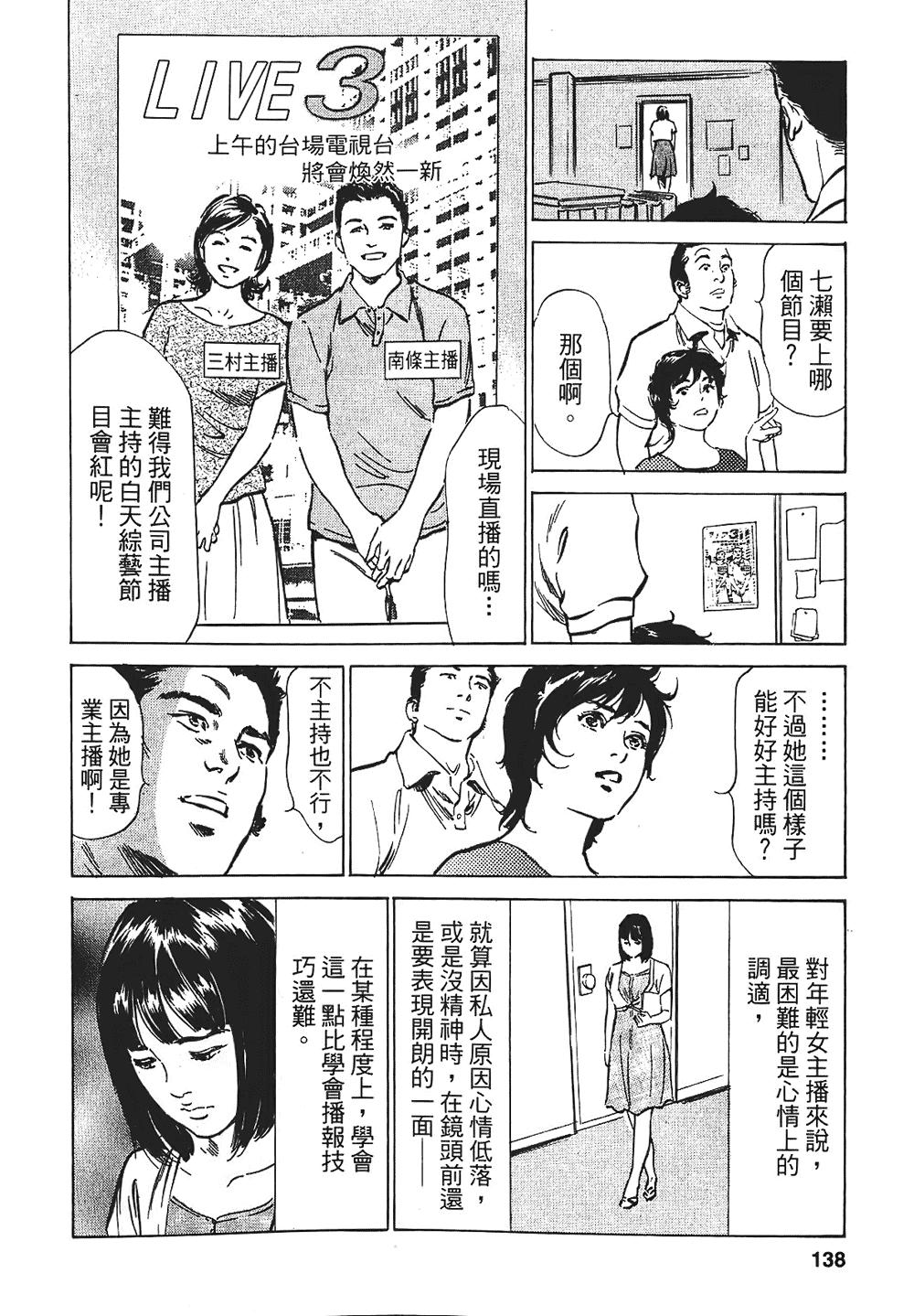 女子アナ七瀬 第1巻[八月薫, 滝沢寛之]  [中国翻訳](204页)