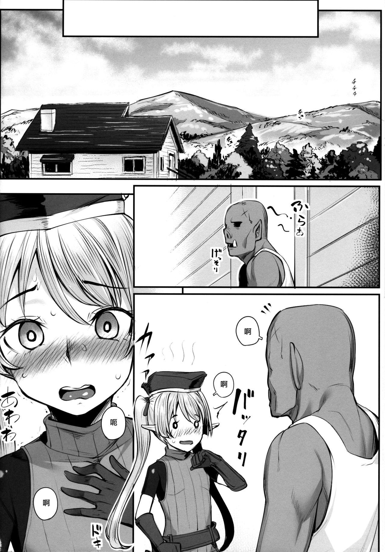 エルフ姉妹とオークさん(COMIC1☆11) [エリア14 (かせい)]  [中国翻訳](26页)