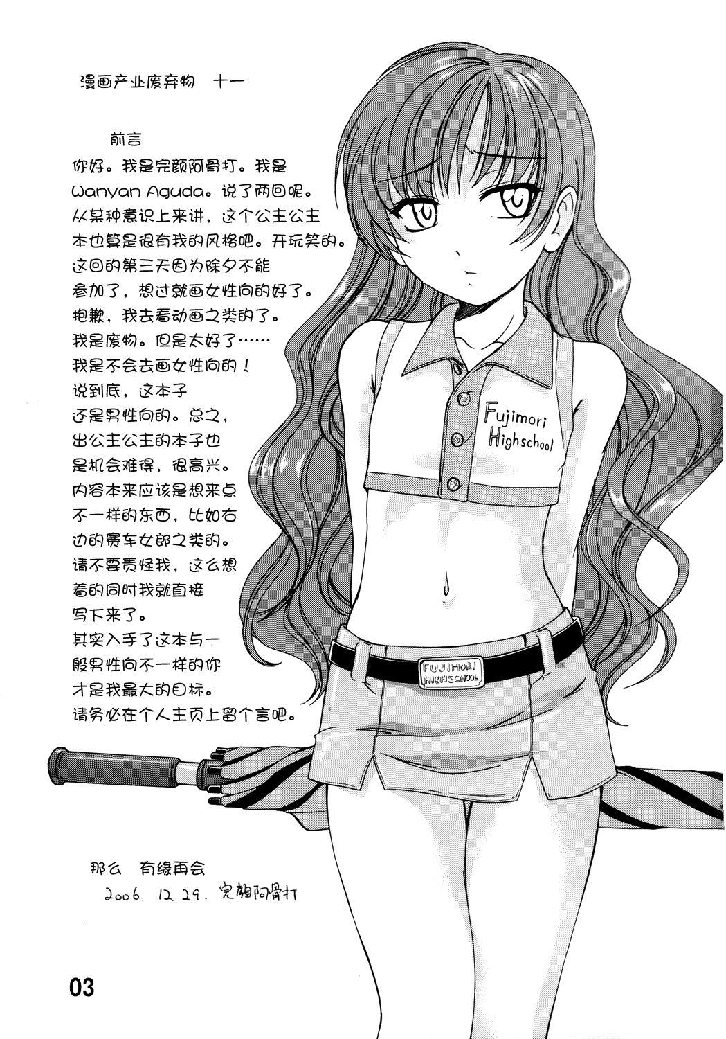 漫画産業廃棄物11(C71) [女真族 (完顔阿骨打)]  (プリンセス・プリンセス) [中国翻訳](26页)