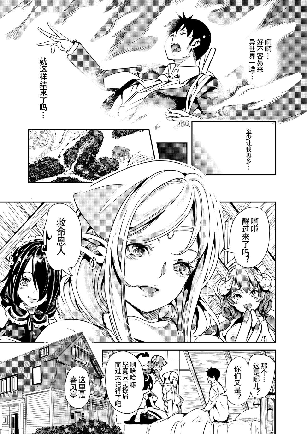 僕の異世界ハーレム(C93) [弥美津峠 (鳳まひろ)]  [中国翻訳](47页)