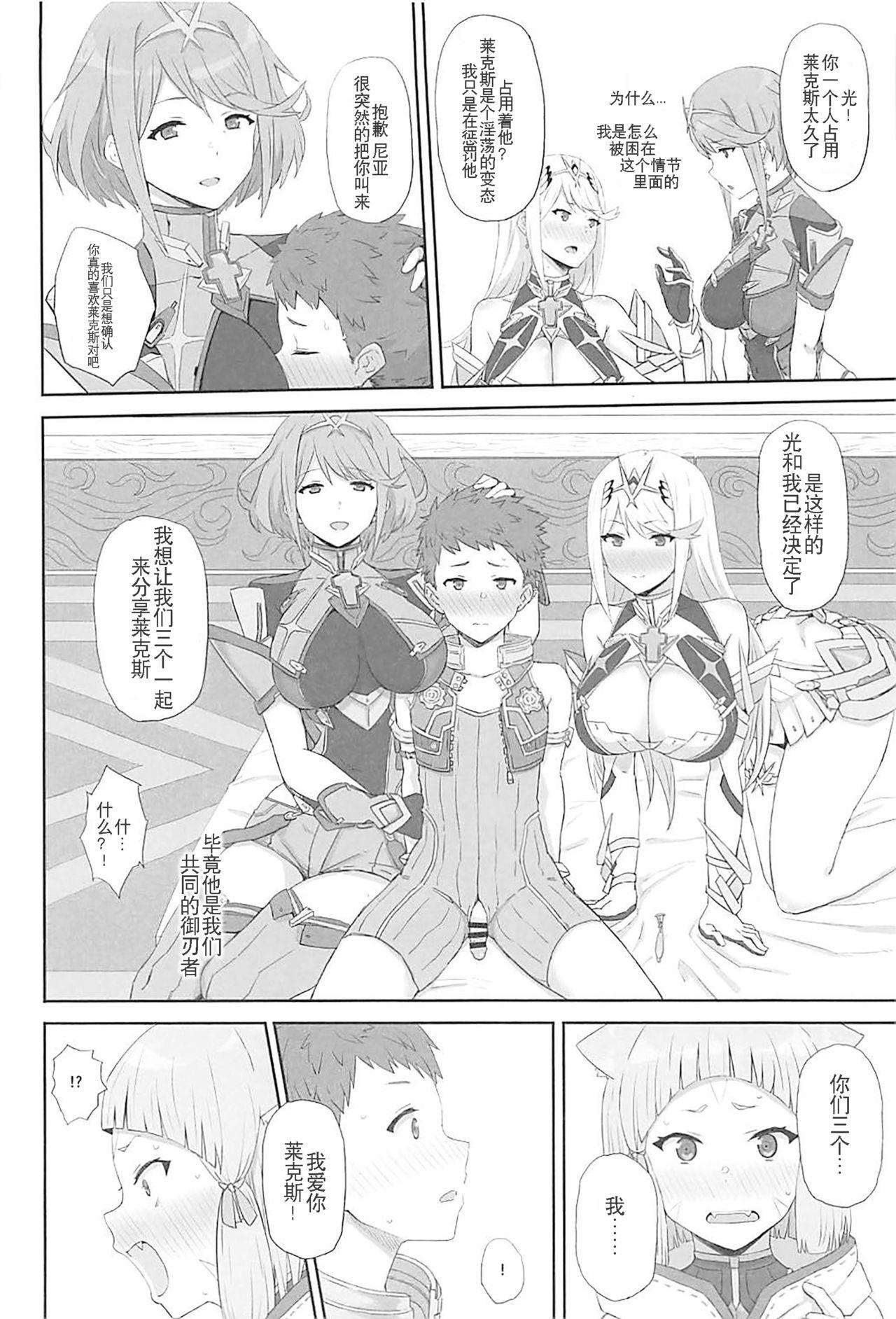 私の想いをあなたに・・・(COMIC1☆13) [ごむはち (ゴム)]  (ゼノブレイド2) [中国翻訳](14页)