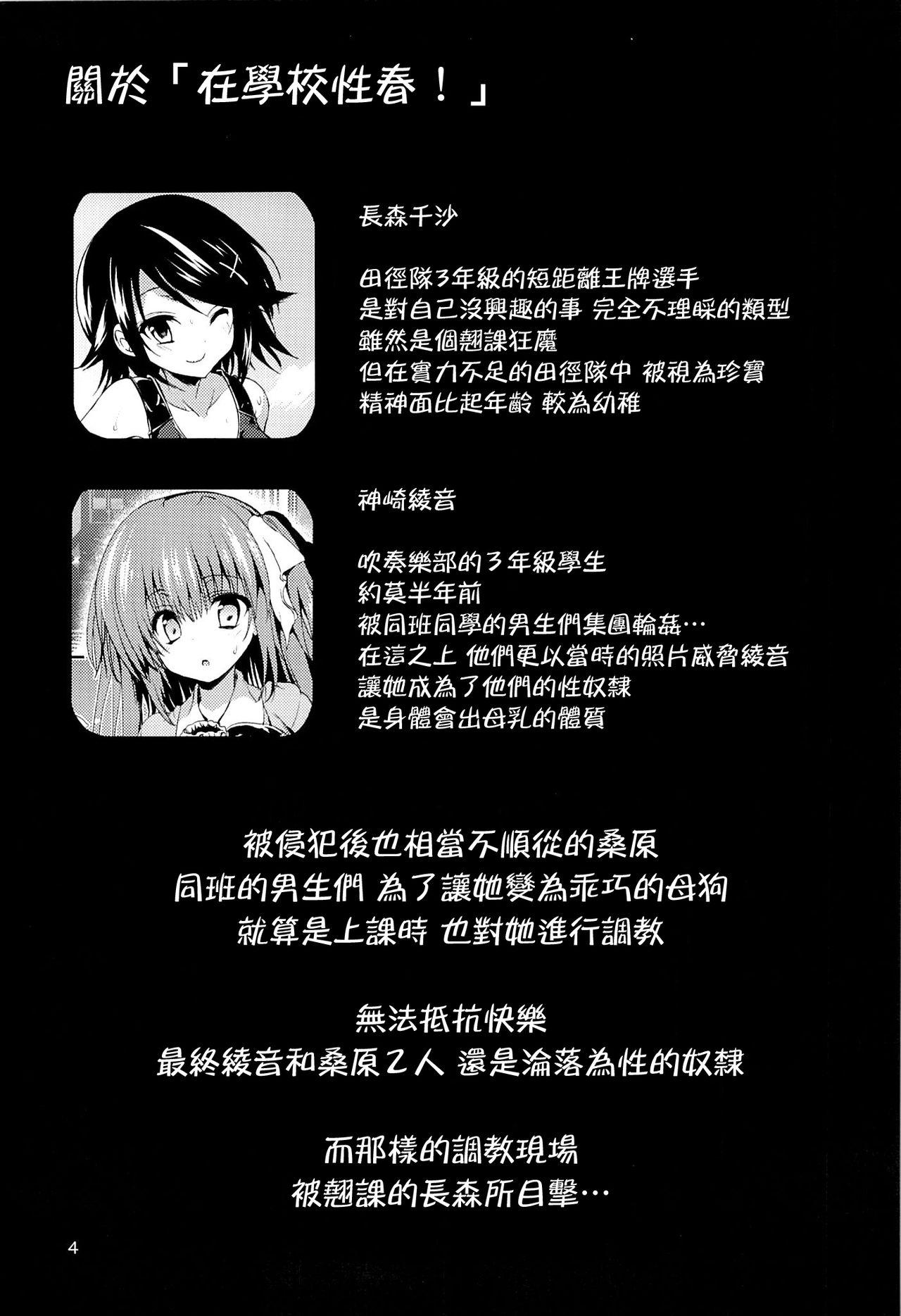 学校で性春! 8(C84) [乙女気分 (三色網戸。)]  [中国翻訳](30页)