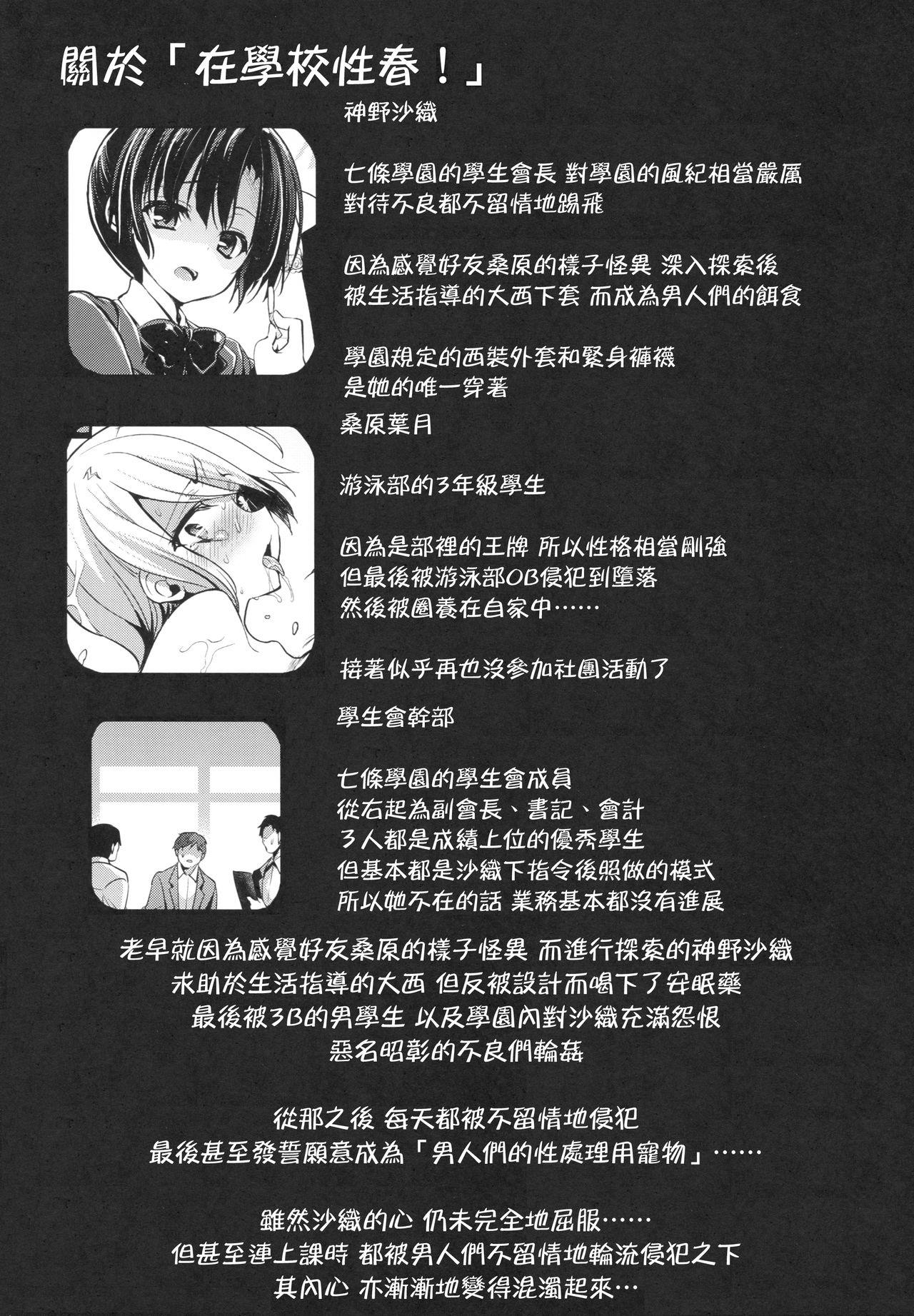 学校で性春! 14(C93) [乙女気分 (三色網戸。)]  [中国翻訳](30页)