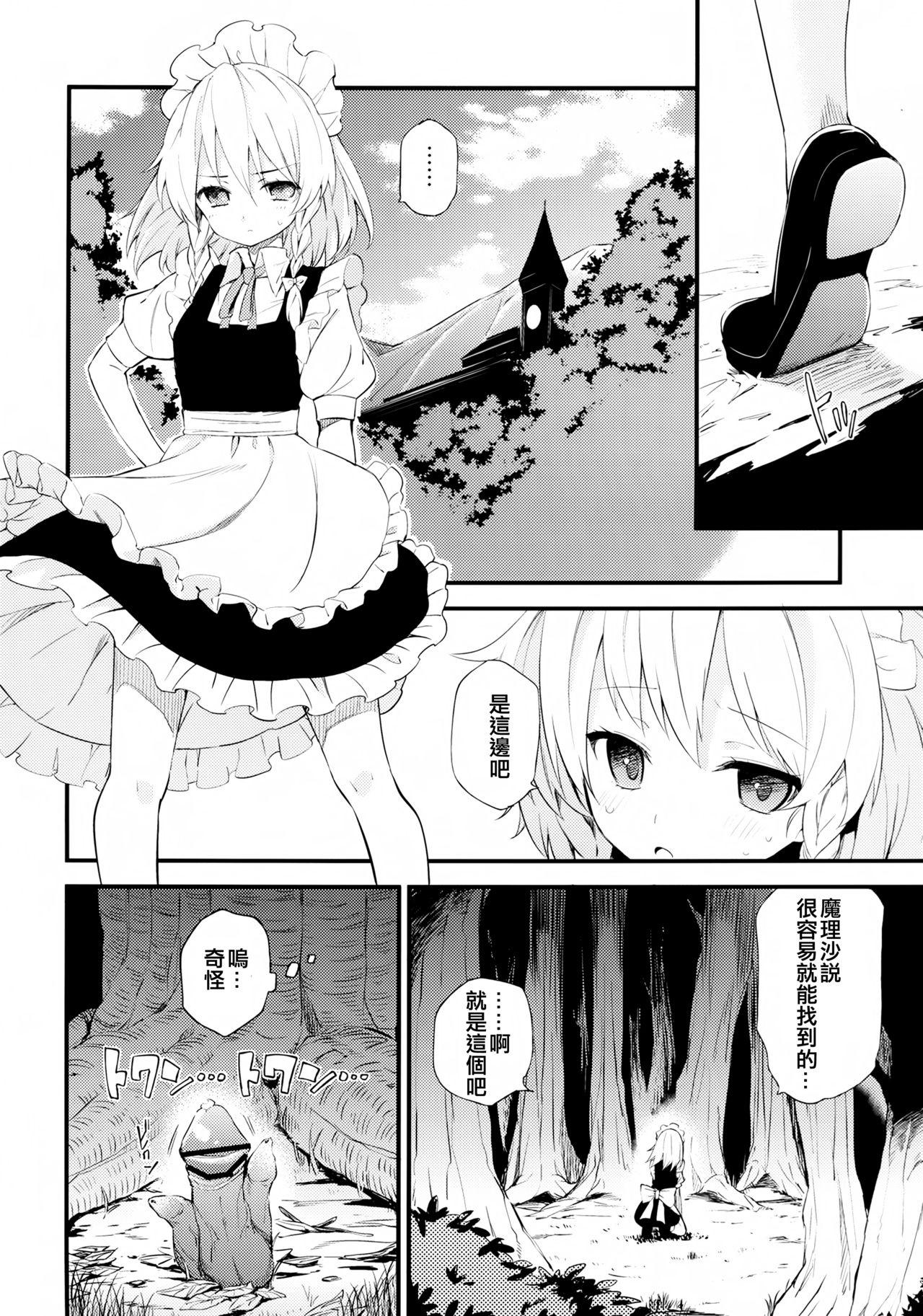 不思議なメイドとLibrary(紅のひろば9) [しぐれえび (レフトハンド)]  (東方Project)[中国翻訳](39页)