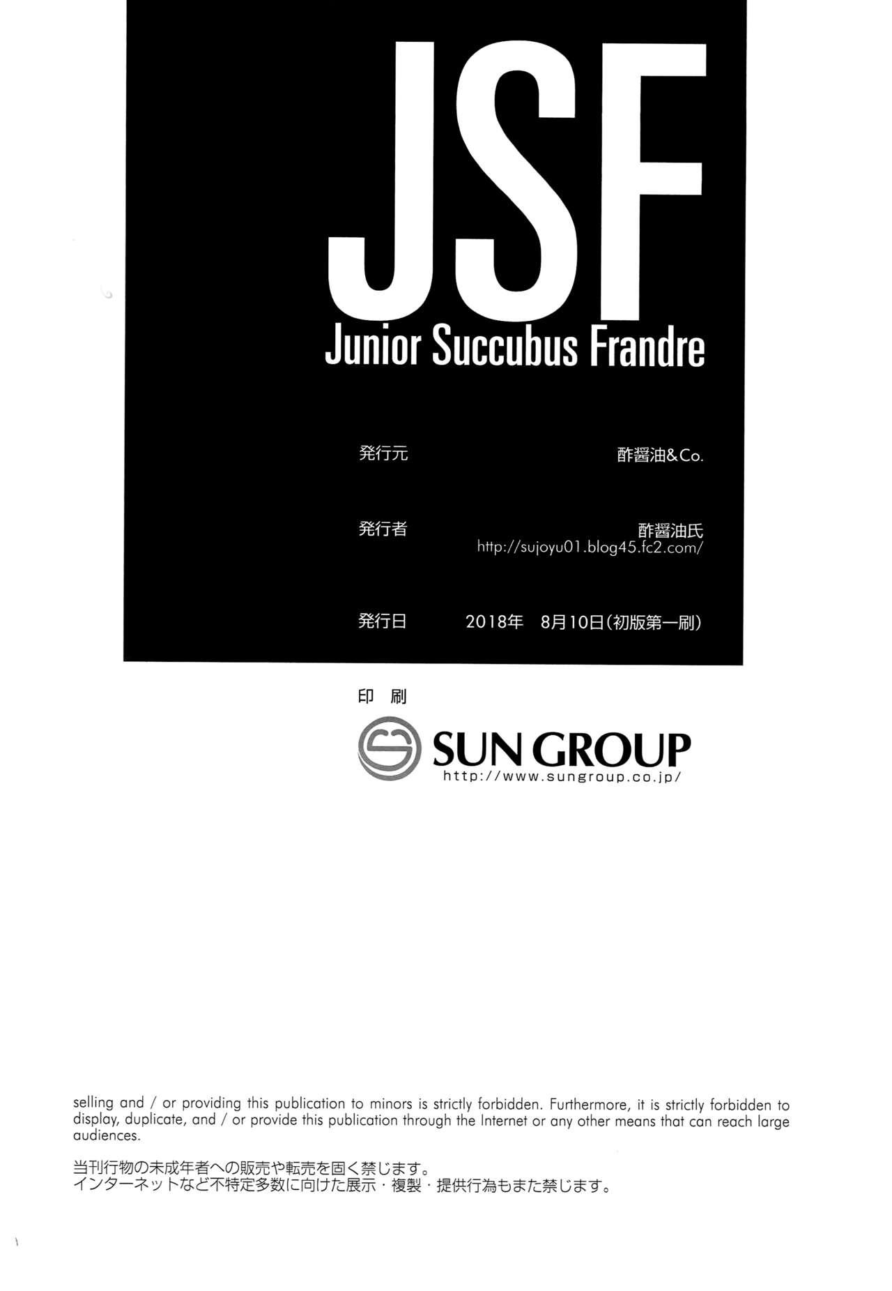 JSF Junior Succubus Frandre(C94) [酢醤油&amp;Co. (酢醤油氏)]  (東方Project)[中国翻訳](19页)