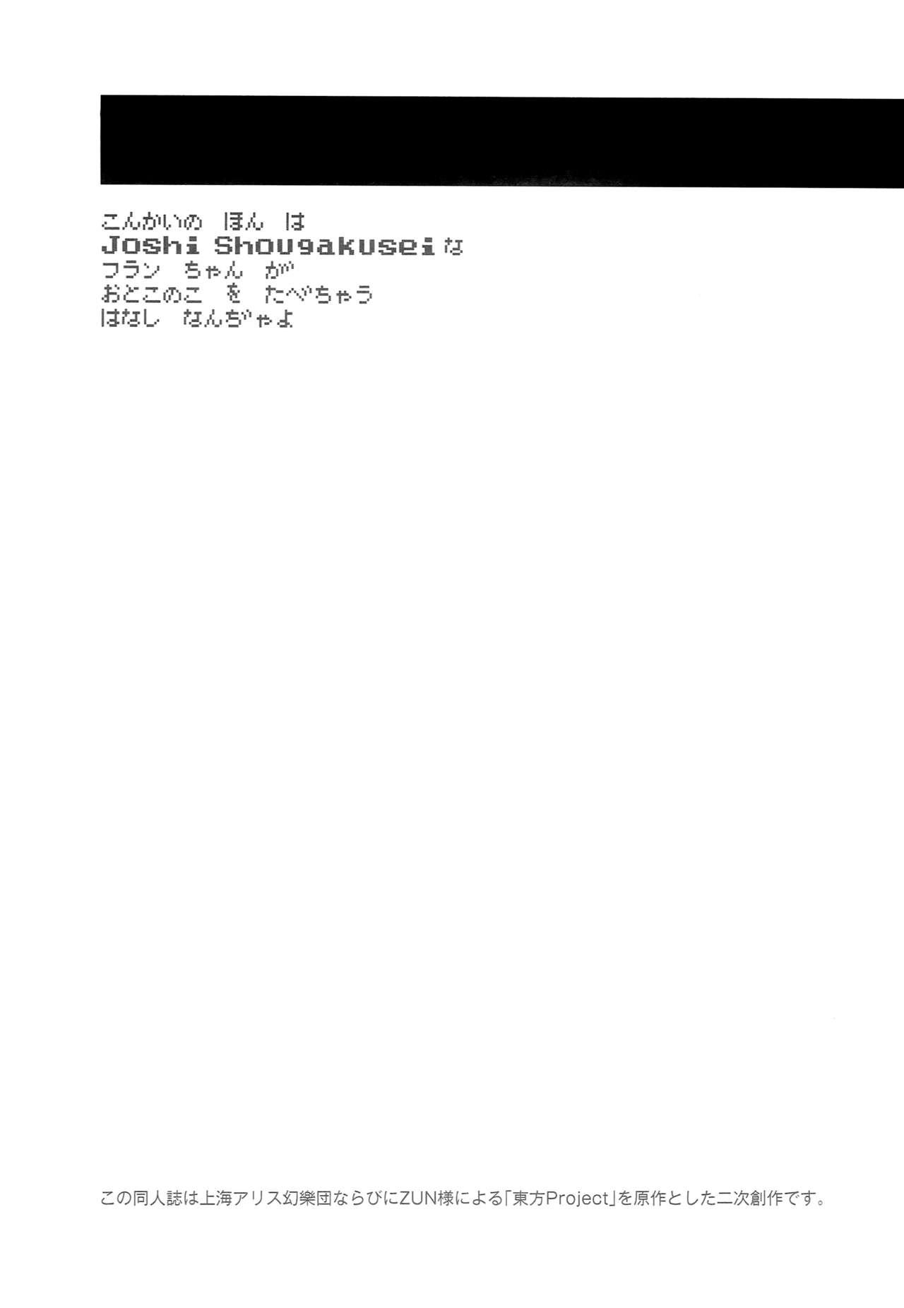 JSF Junior Succubus Frandre(C94) [酢醤油&amp;Co. (酢醤油氏)]  (東方Project)[中国翻訳](19页)